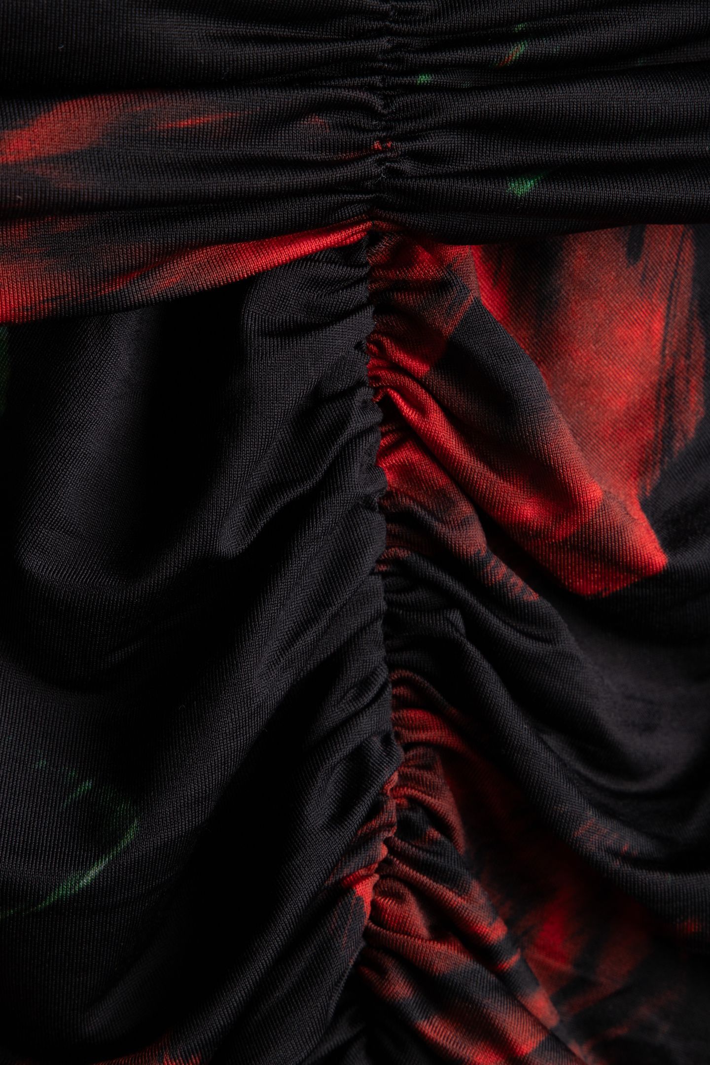 LS MIRIANA DRESS BLURRED ROSES PRINT 4