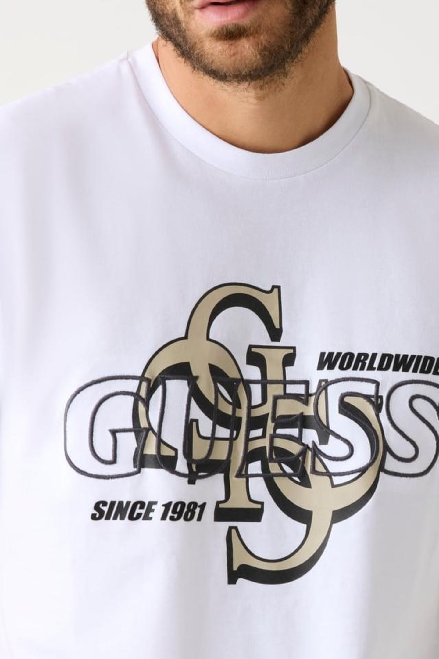 SS BSC GUESS DROP SH PURE WHITE 6