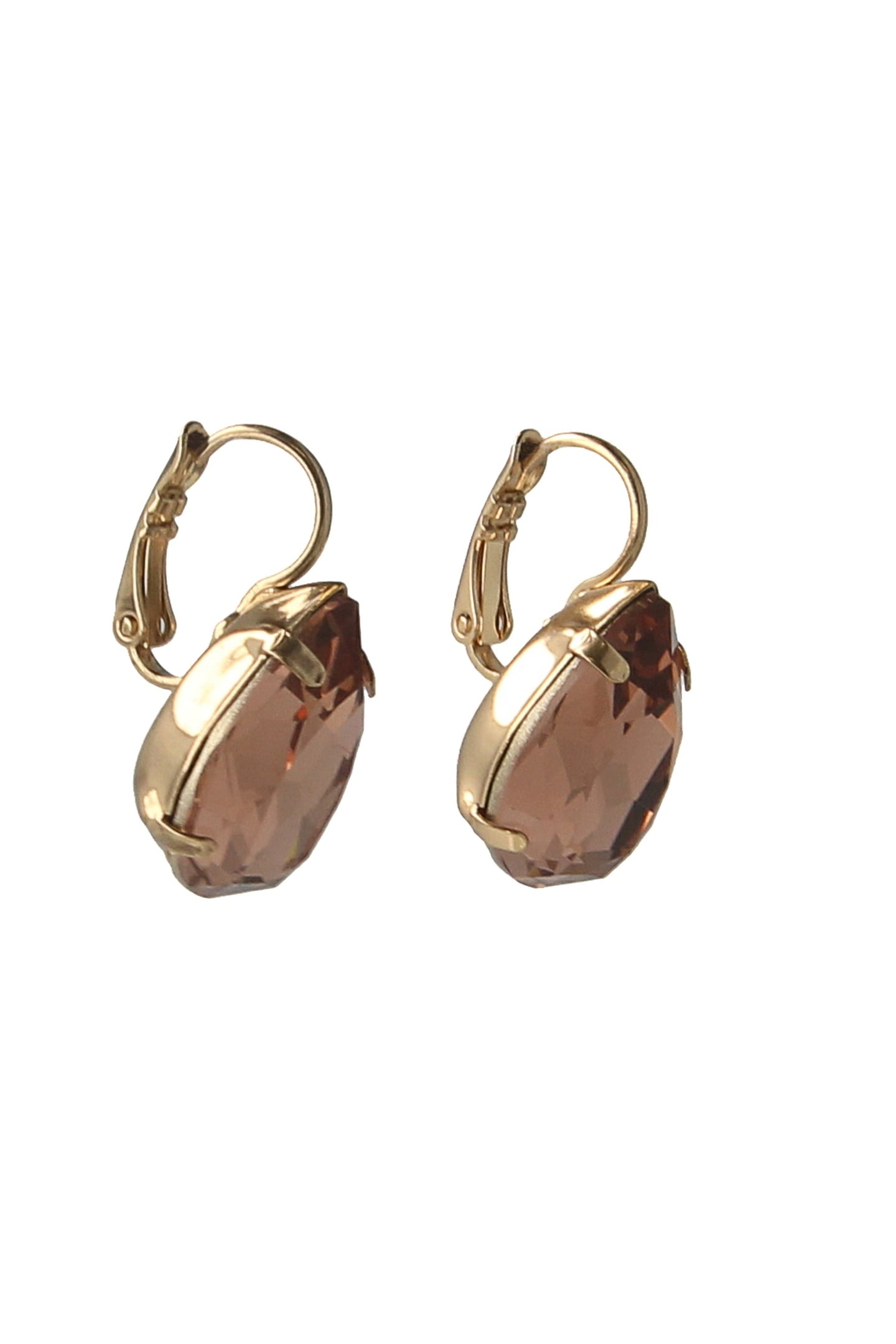 LACRIMA EARHANGERS SMOKED TOPAZ BROWN 1