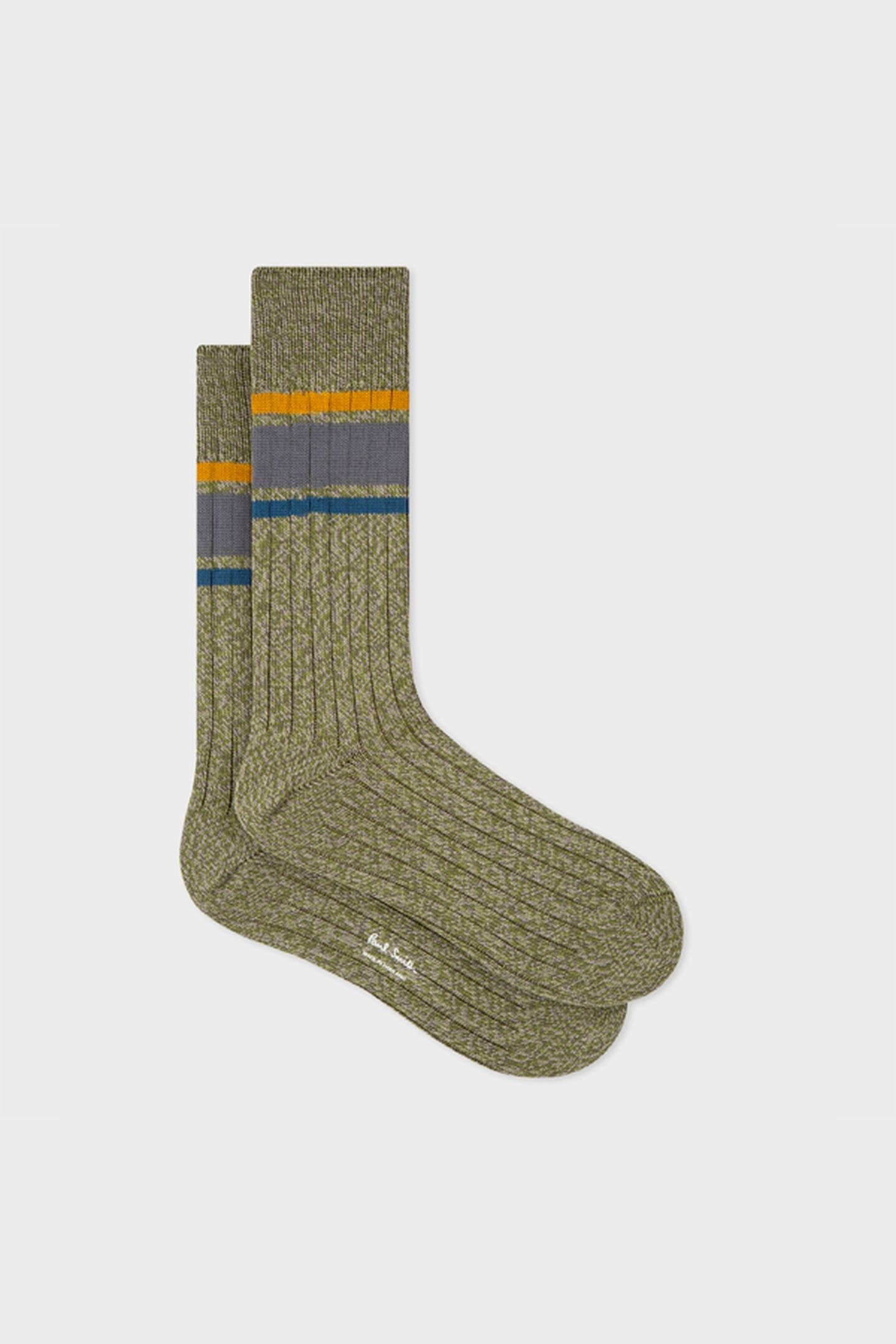 MEN SOCK TWISTY TOP KHAKI 4