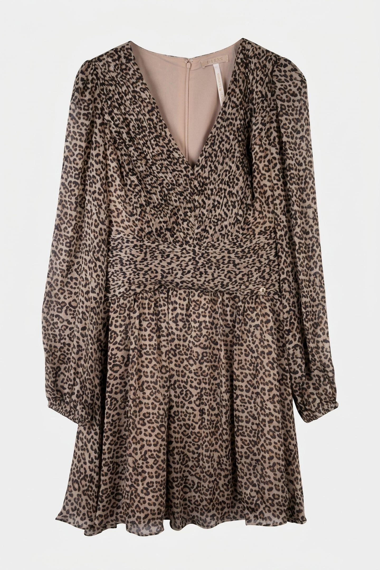 LS ROMINA PLEAT FLAR WILDCAT PRINT 3