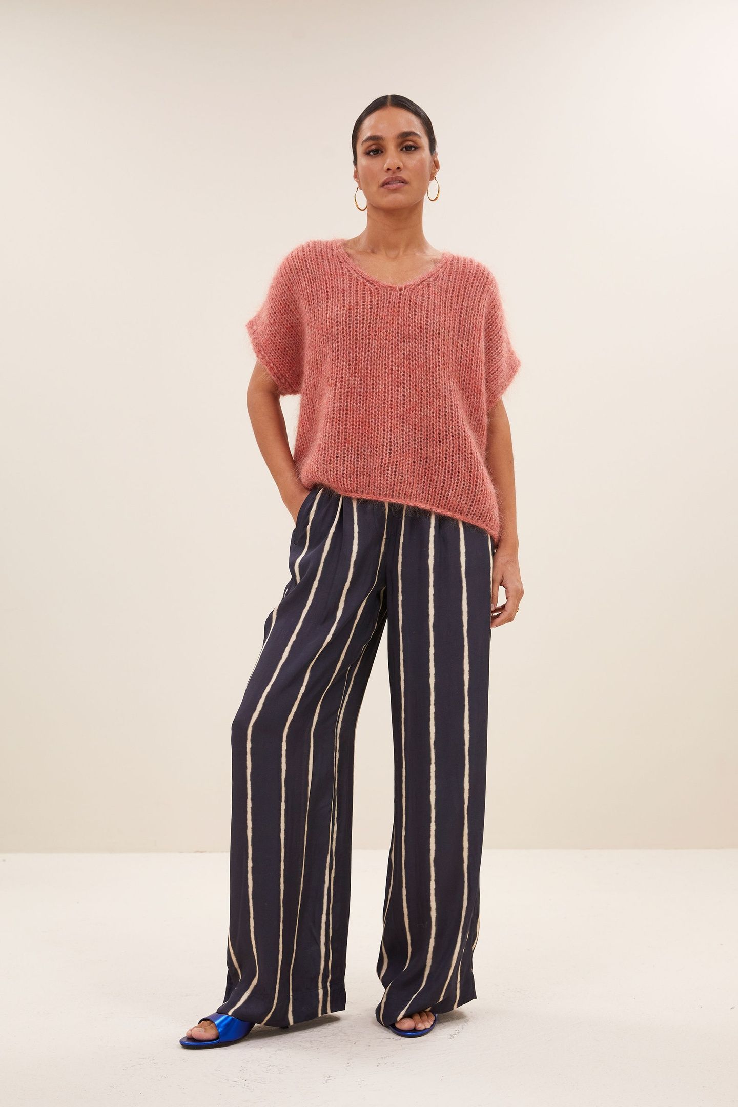 IVY PULLOVER ROUGE 1