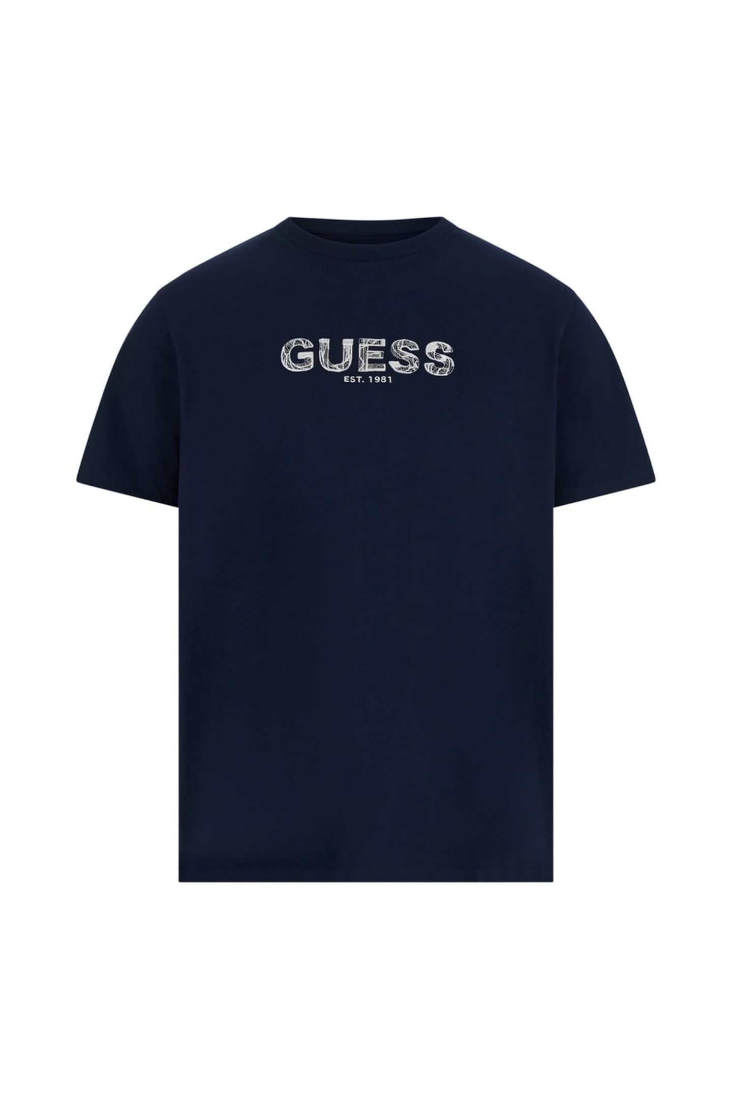 SS BSC GUESS EMBROID SMART BLUE MULTI 5
