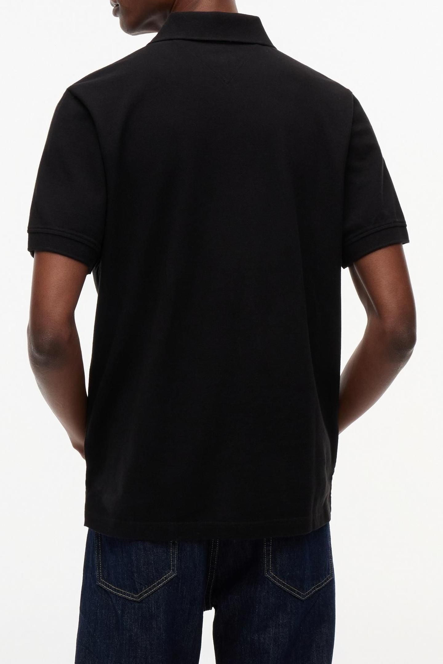 ESSENTIAL PIQUE POLO BLACK 4