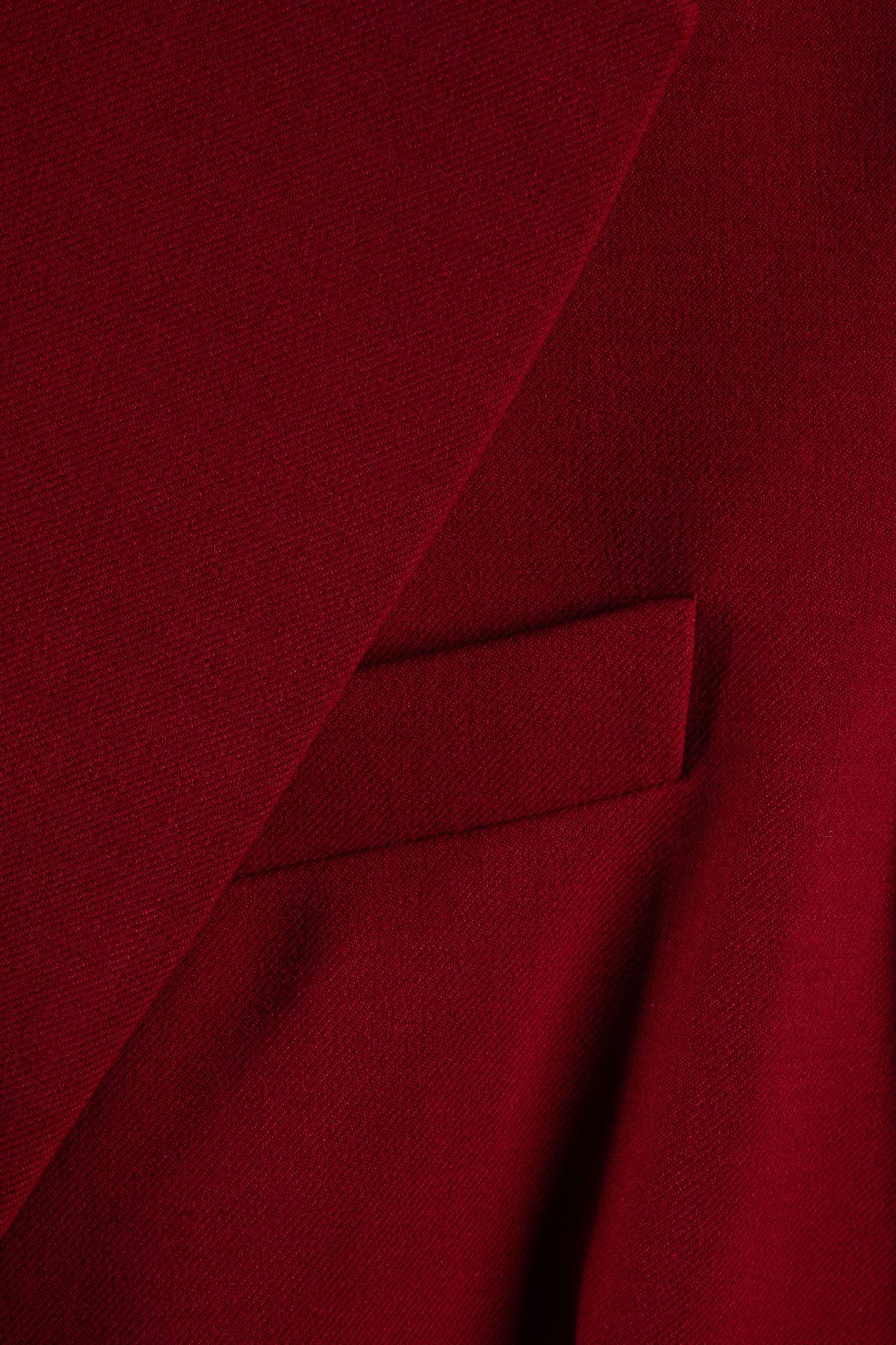 X LIBBY WOOL BLAZER RED 4