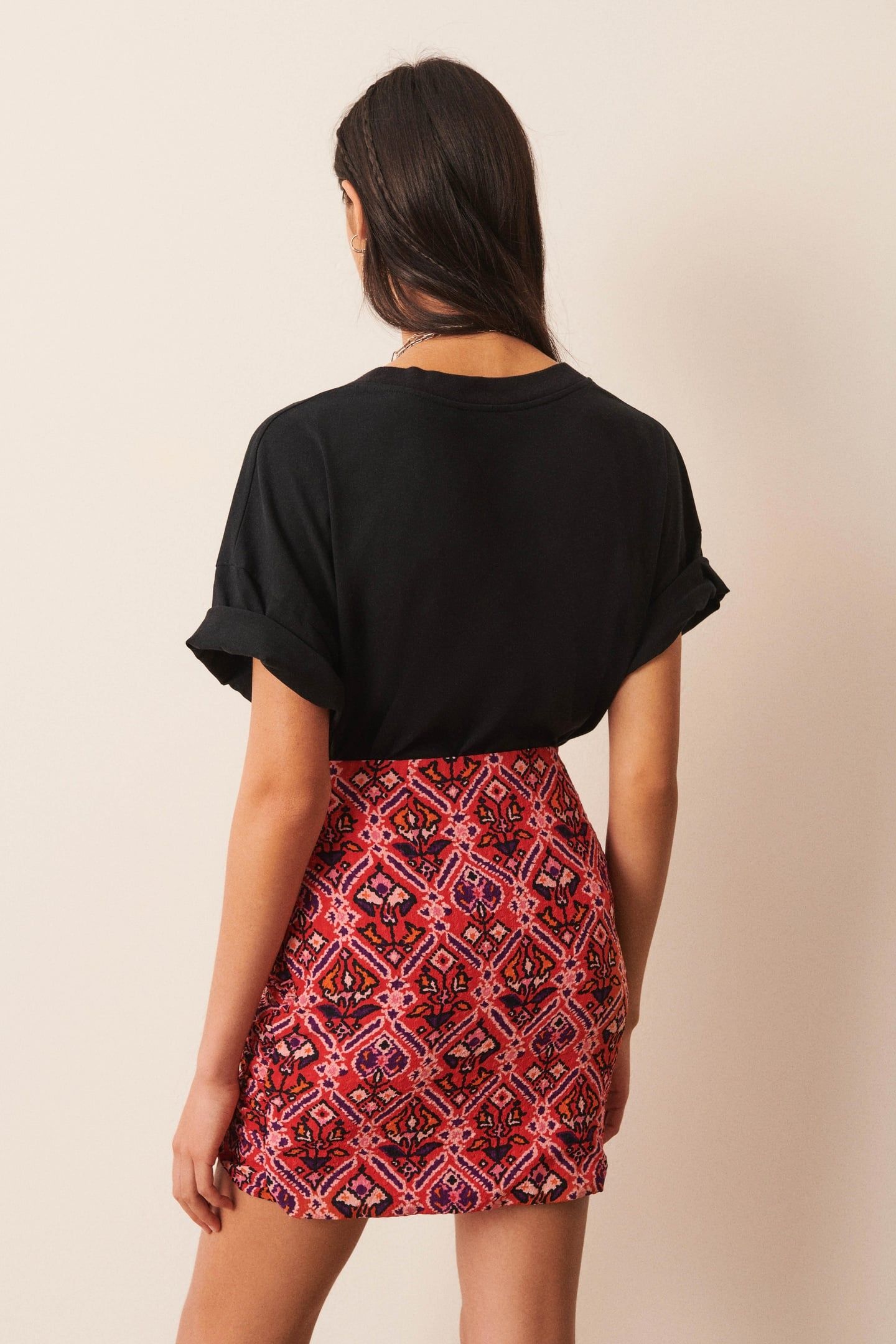 MINI SKIRT ROUGE 8