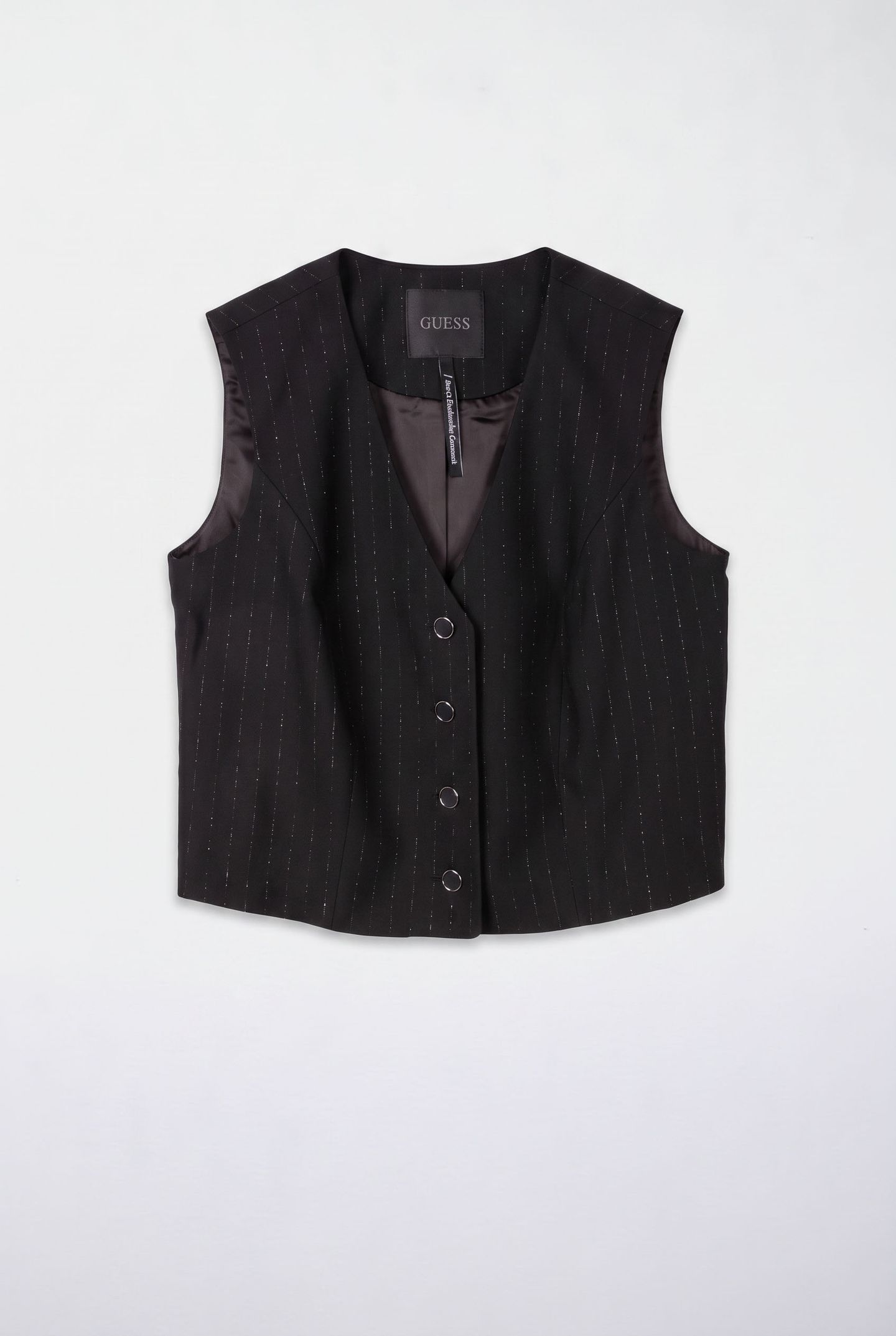 ZANITA PIN STRIPE VE BLACK AND SILVER PIN 3