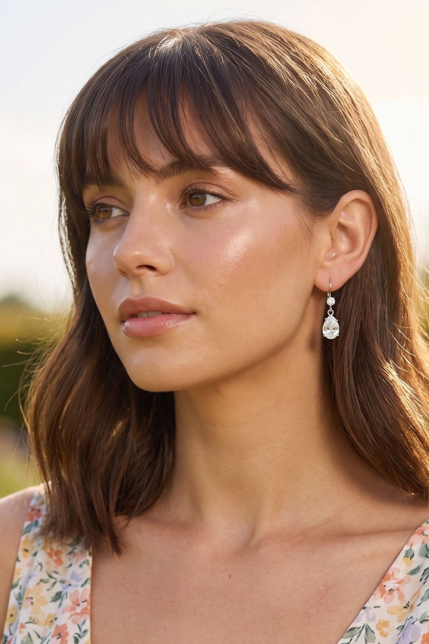 CLASSIC MINI CRYSTAL EARRINGS CRYSTAL 4
