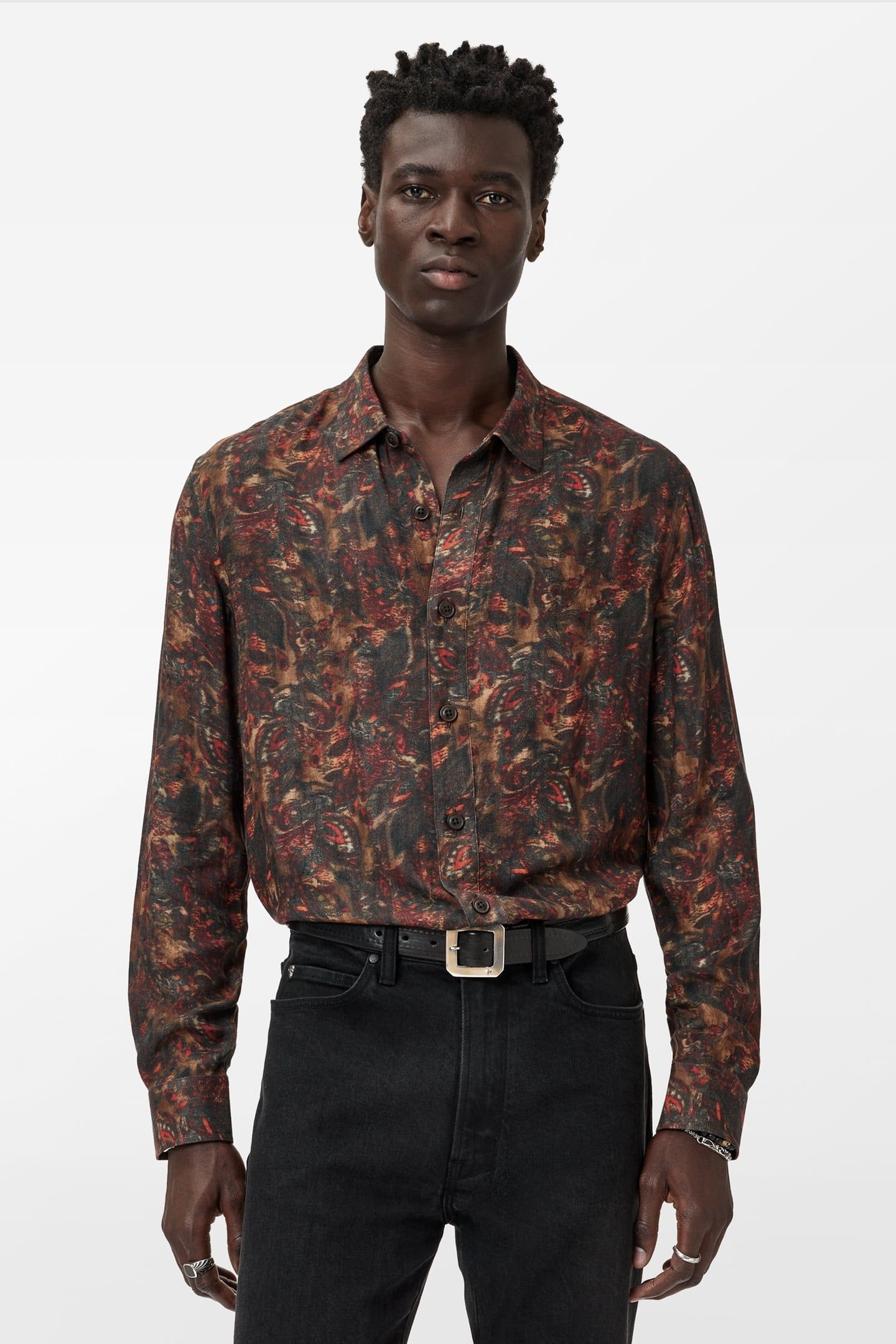 VINTON SHIRT POMEGRANATE 1