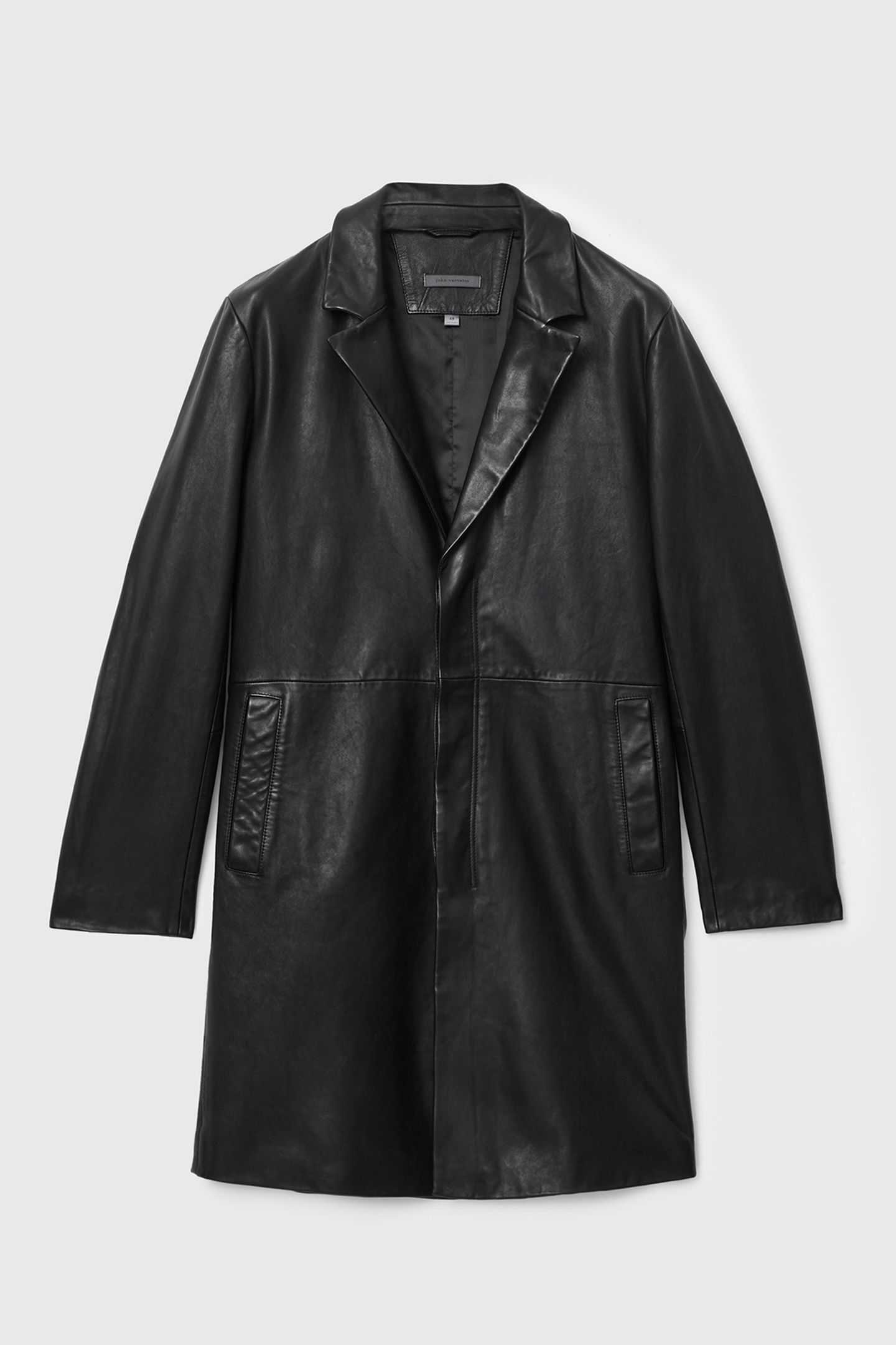 TYLER LEATHER COAT BLACK 3