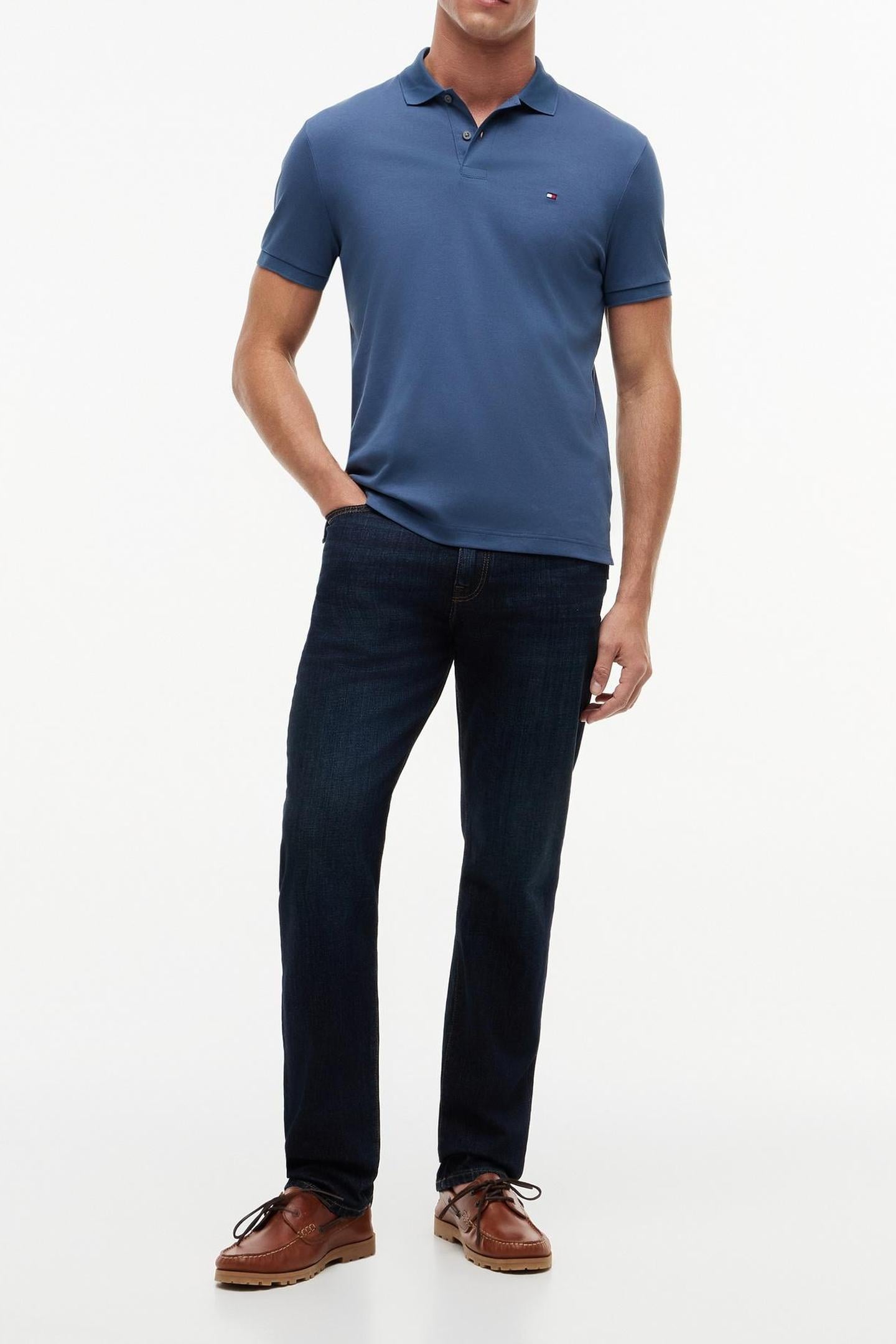 SOFT TOUCH INTERLOCK TEE AEGEAN SEA 2