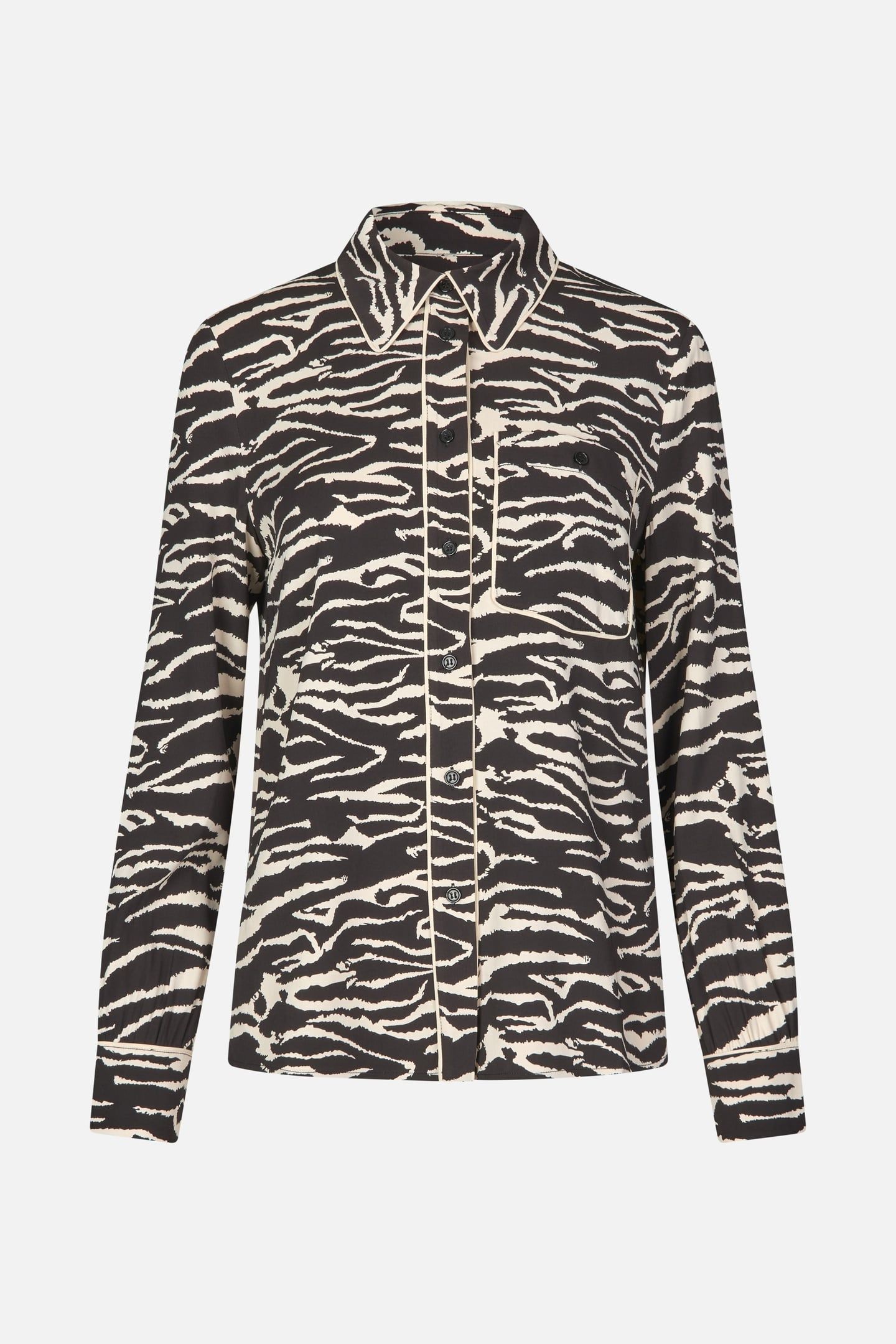 MERCI SHIRT BLACK WHISPER ZEBRA 4