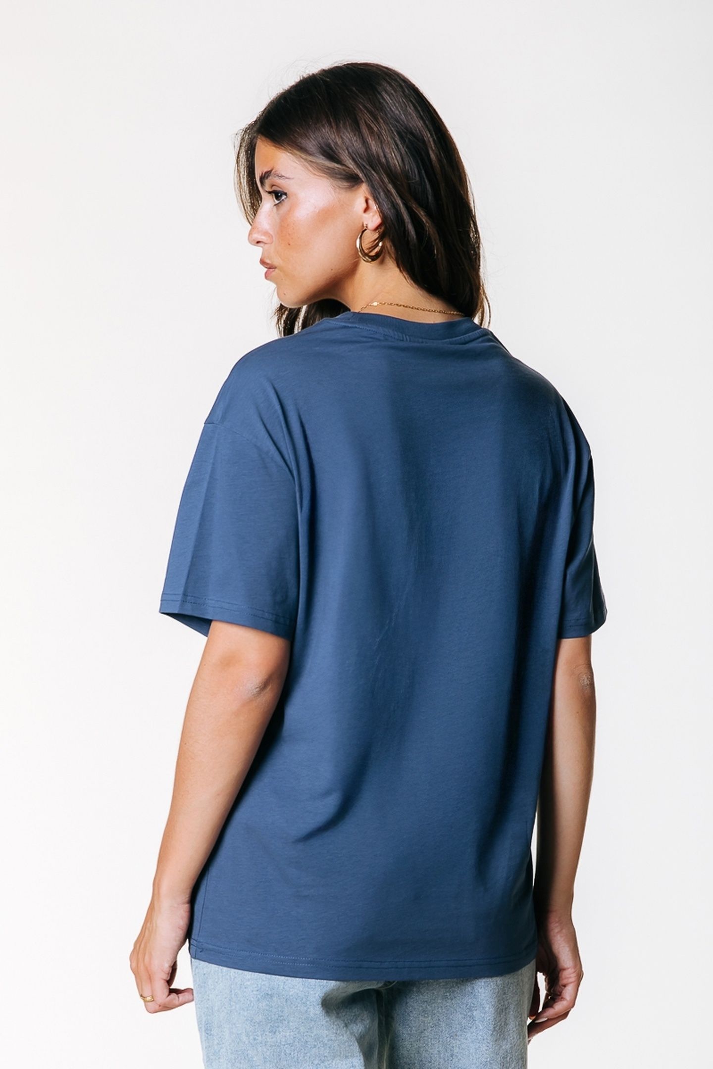 CR RANCH LOOSEFIT TEE DENIM BLUE 2