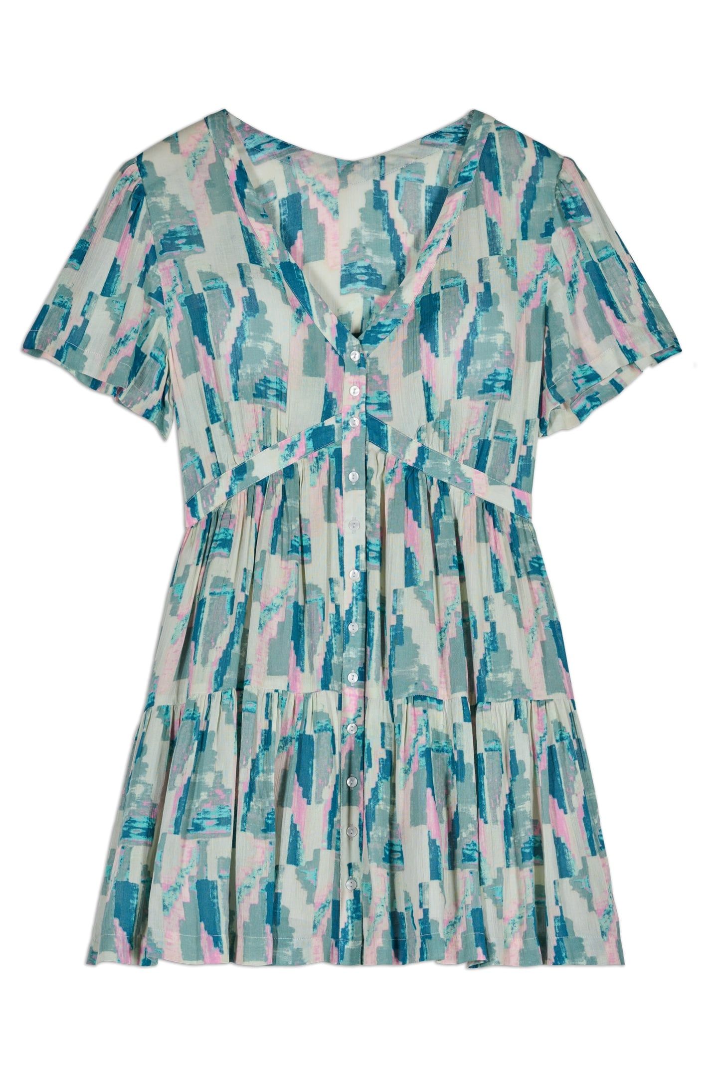 MINI DRESS TURQUOISE 3