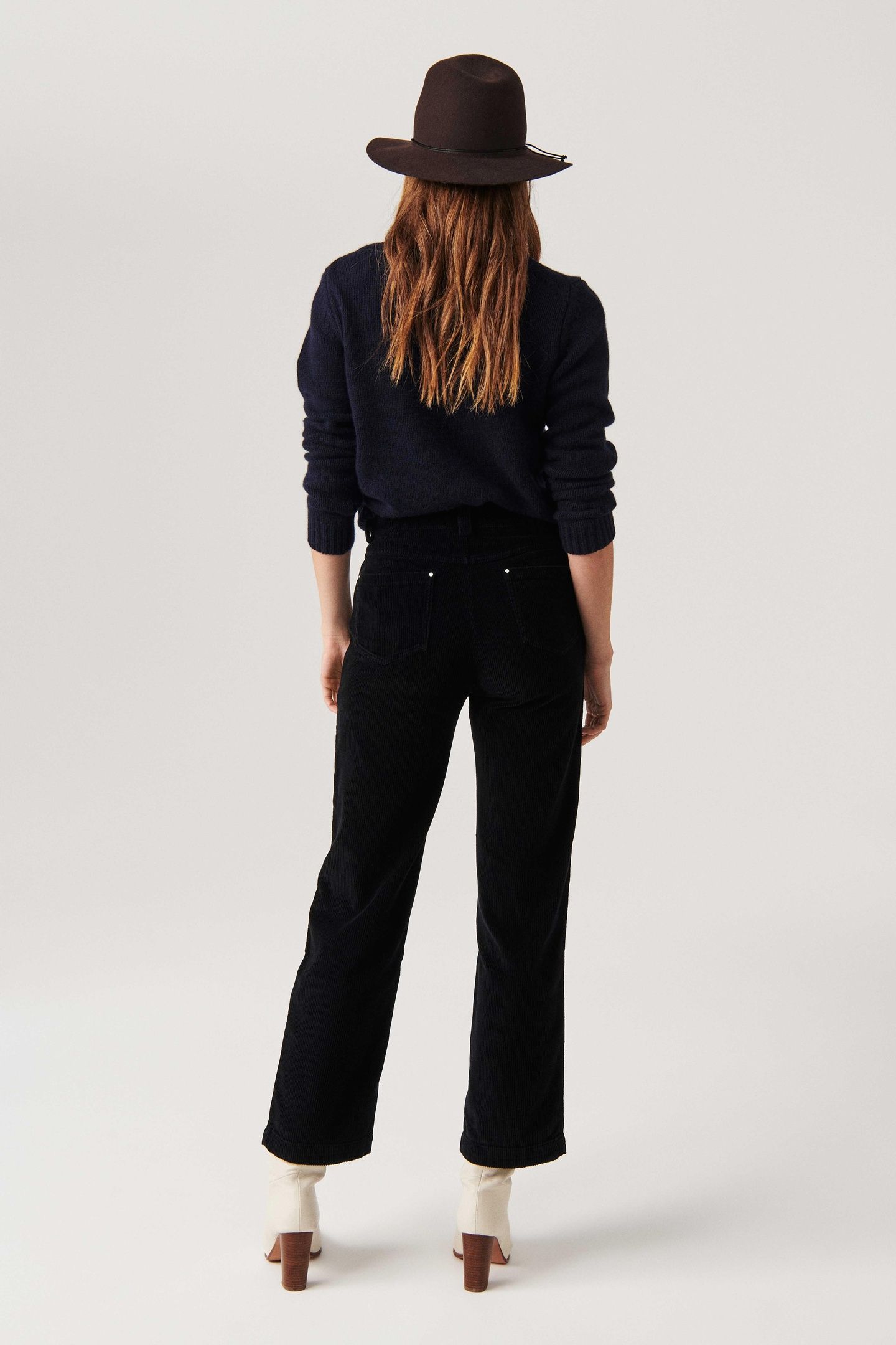 FLARE TROUSERS BLACK 2