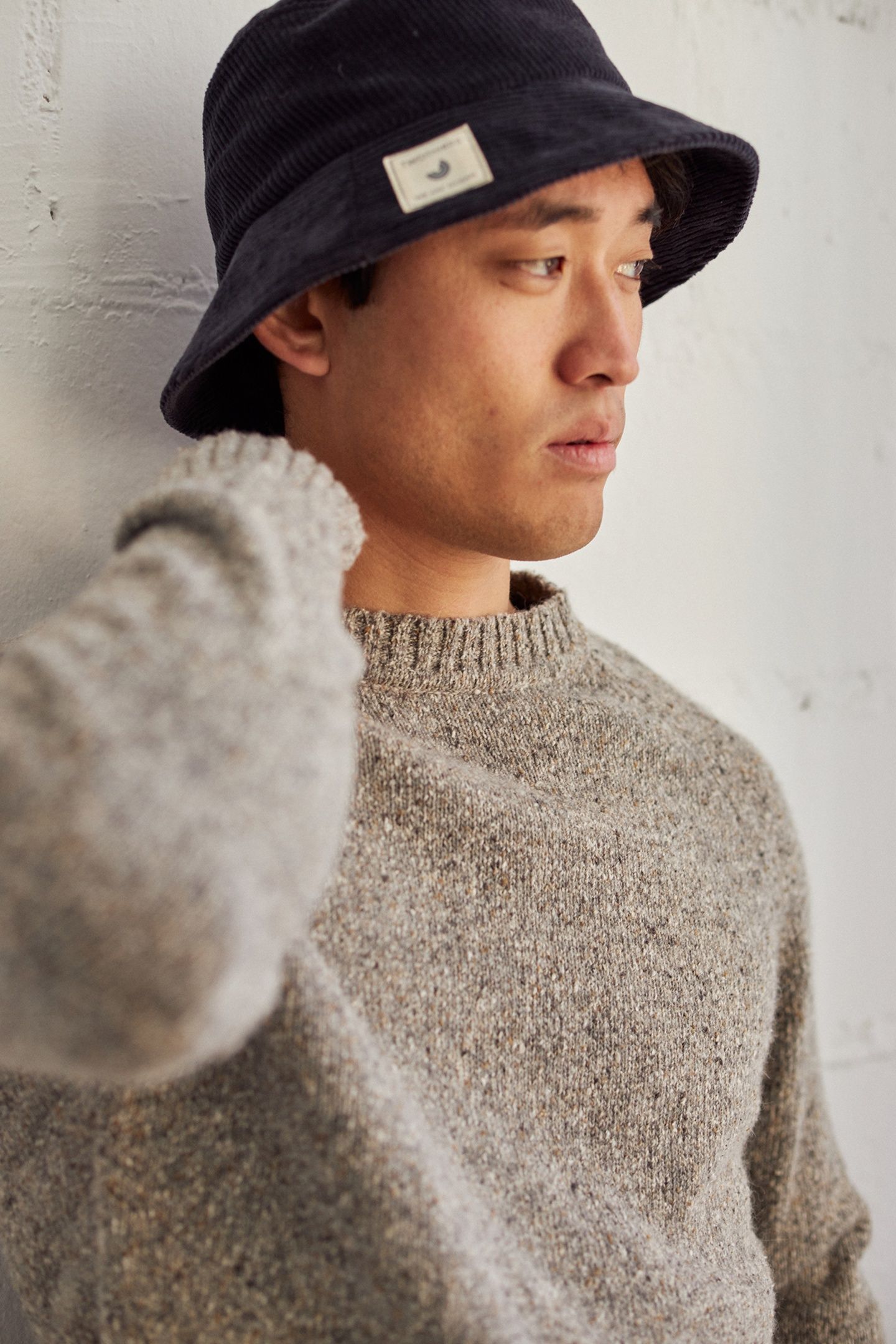 KEFALONIA KNIT MELANGE GREY MULTICOLOUR NEPS 6