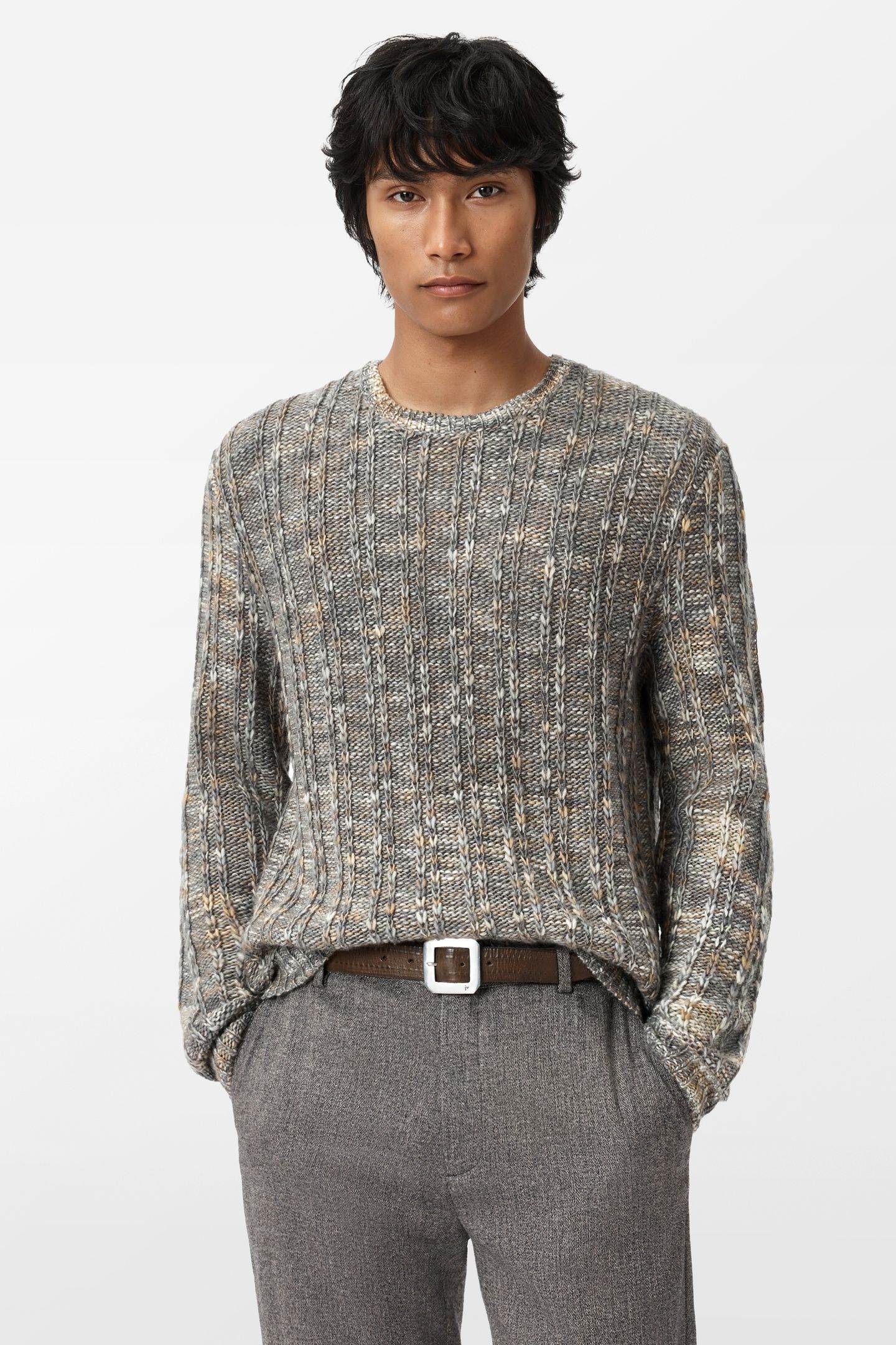 MARSALA CREWNECK TERRA BROWN 1