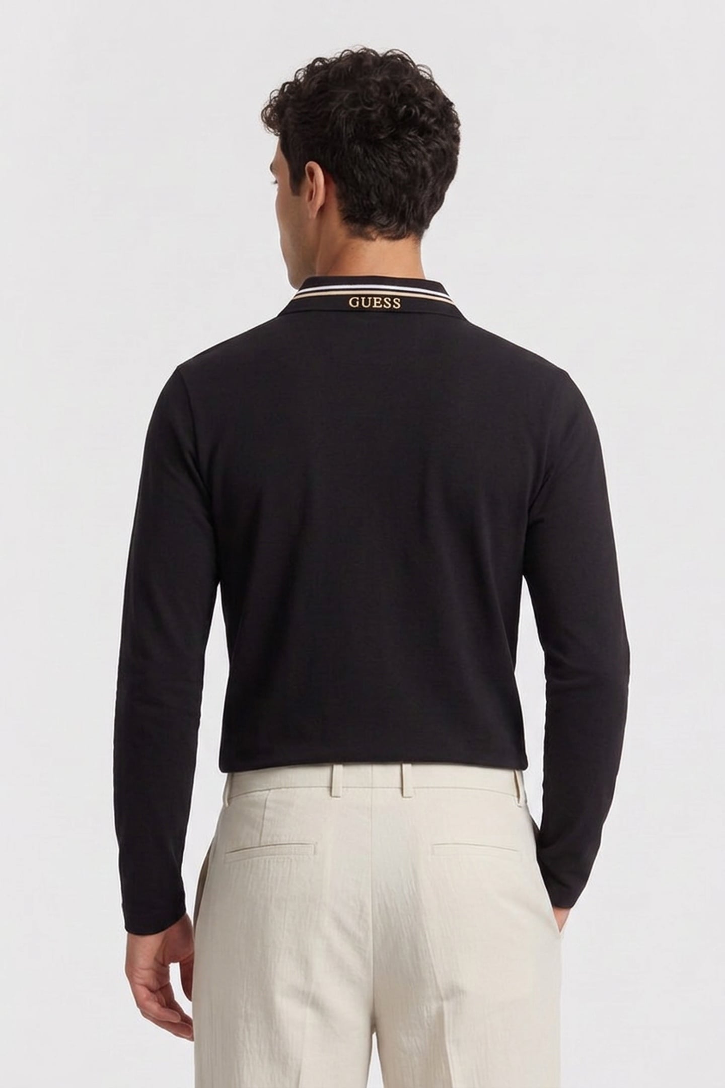OLIVER LS POLO JET BLACK A996 2