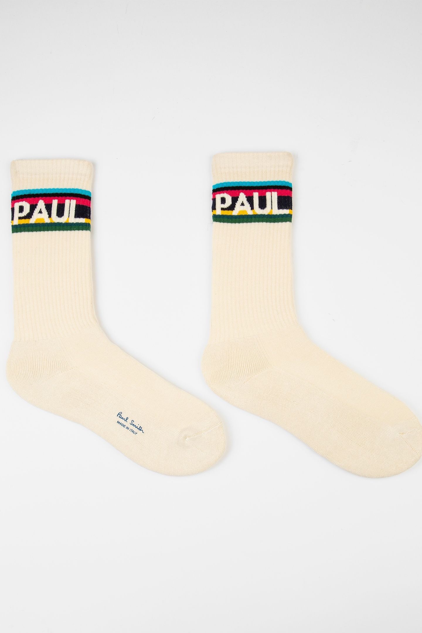 MEN SOCK ARI LOGO OFF WHITE 5