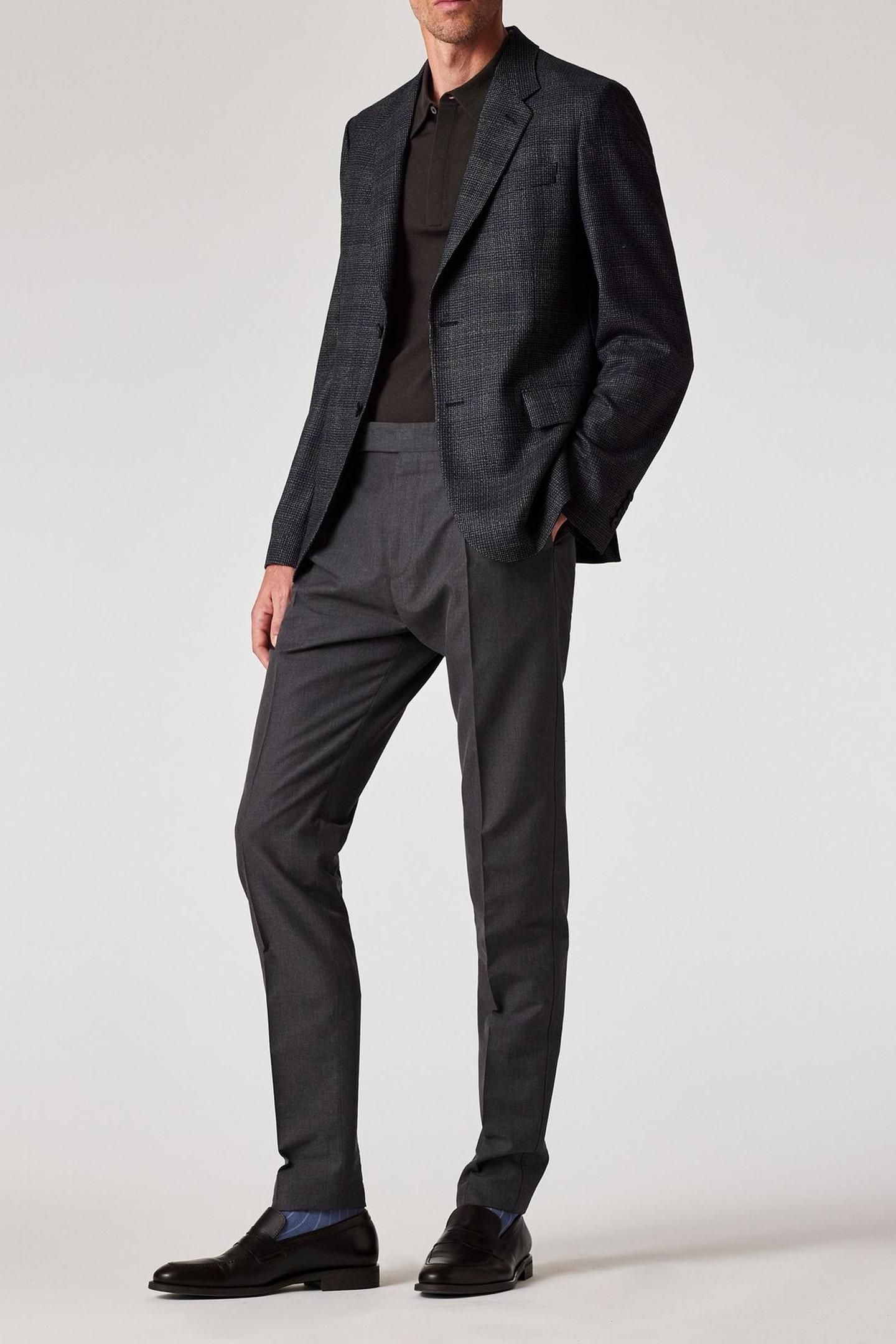 MENS TROUSER GREY MELANGE 3