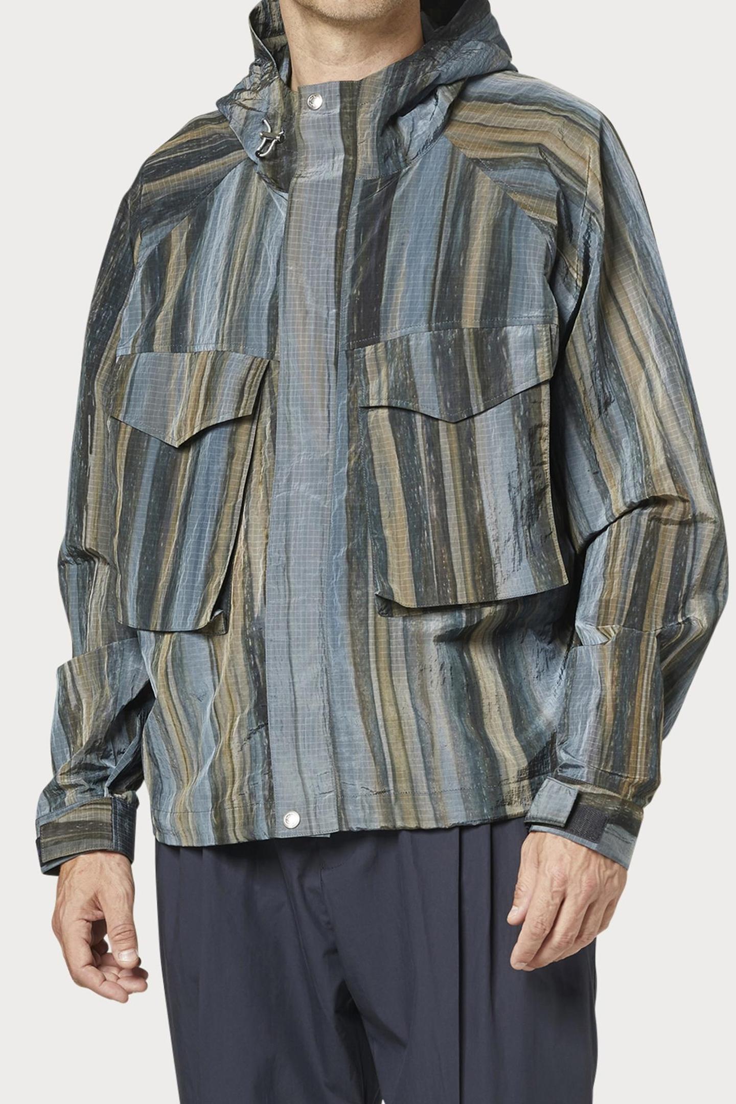 GENTS HOODED JACKET LIGHT BLUE 1