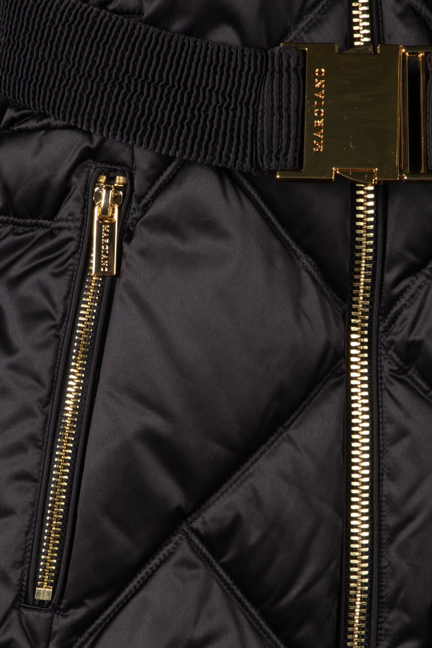 ELLY DOWN MIDI JACKE JET BLACK A996 4