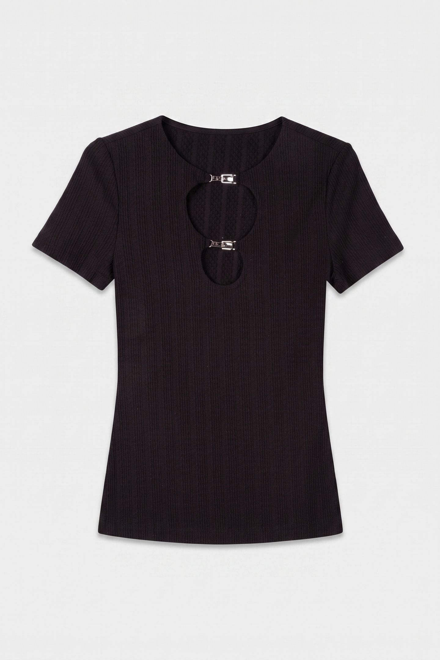 SS VALERIA HOOK TOP JET BLACK A996 3