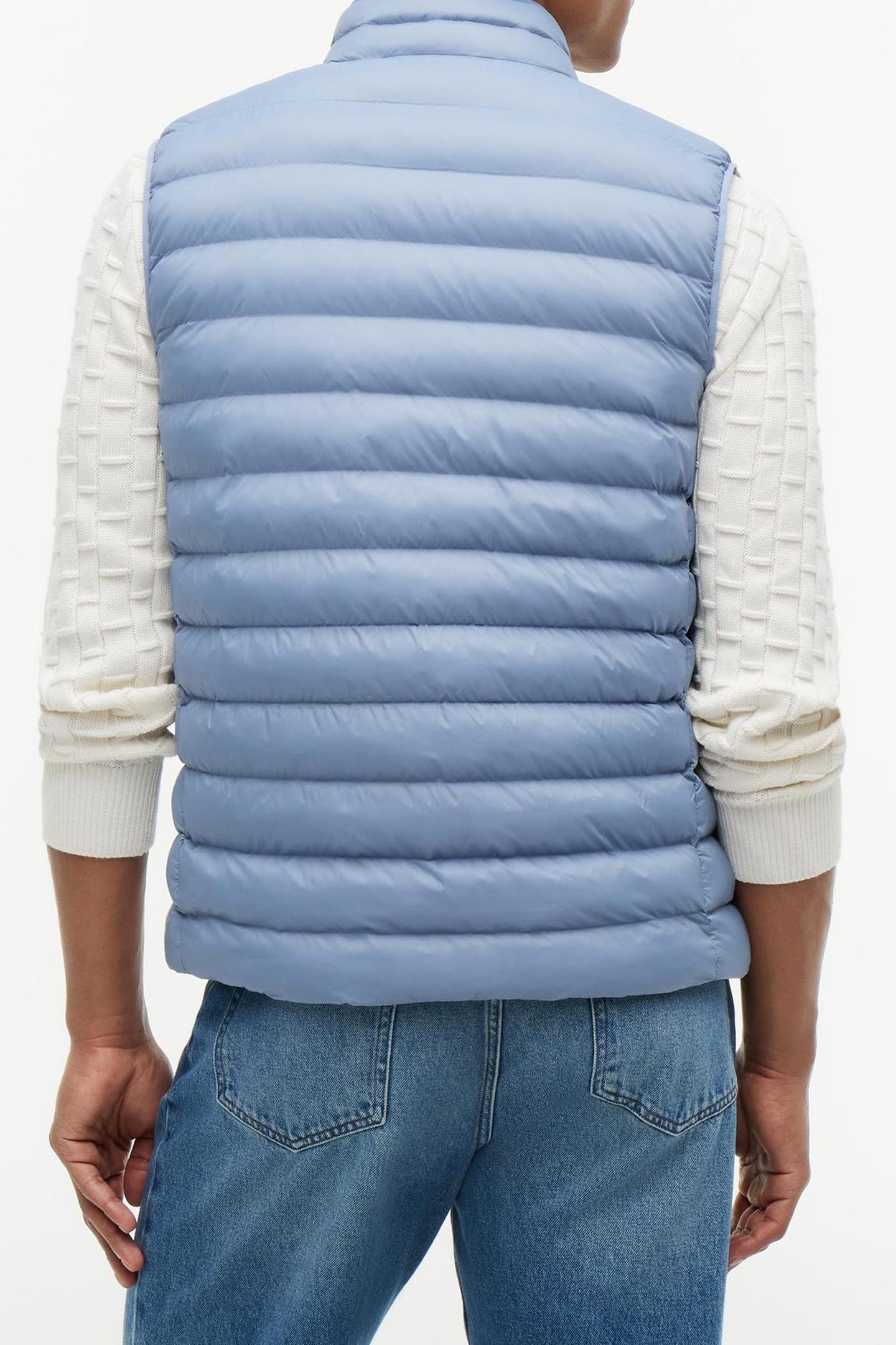 PACKABLE RECYCLED VEST BRISK BLUE 3
