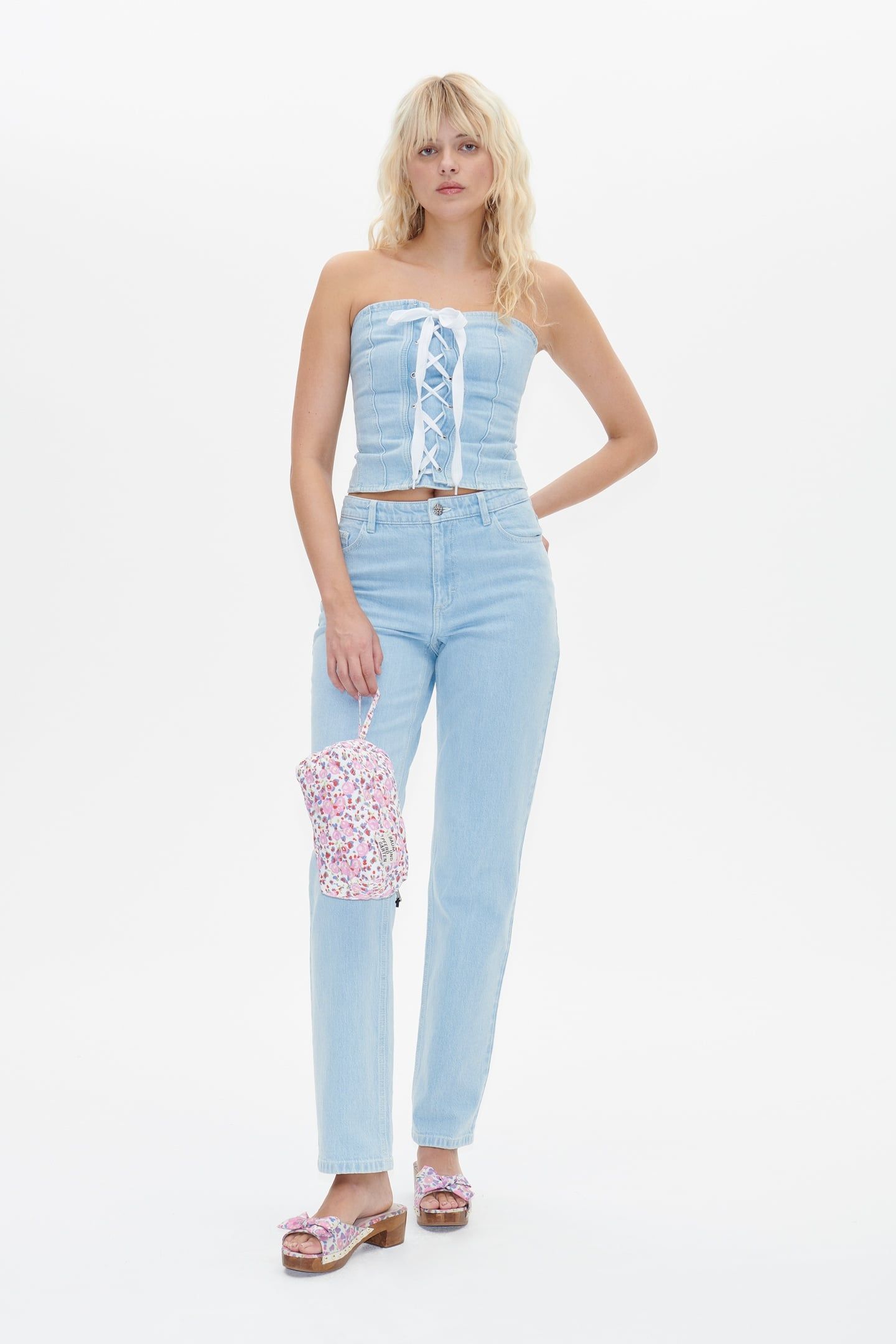 MAOKI SHIRT BLUE WORN OUT DENIM 1