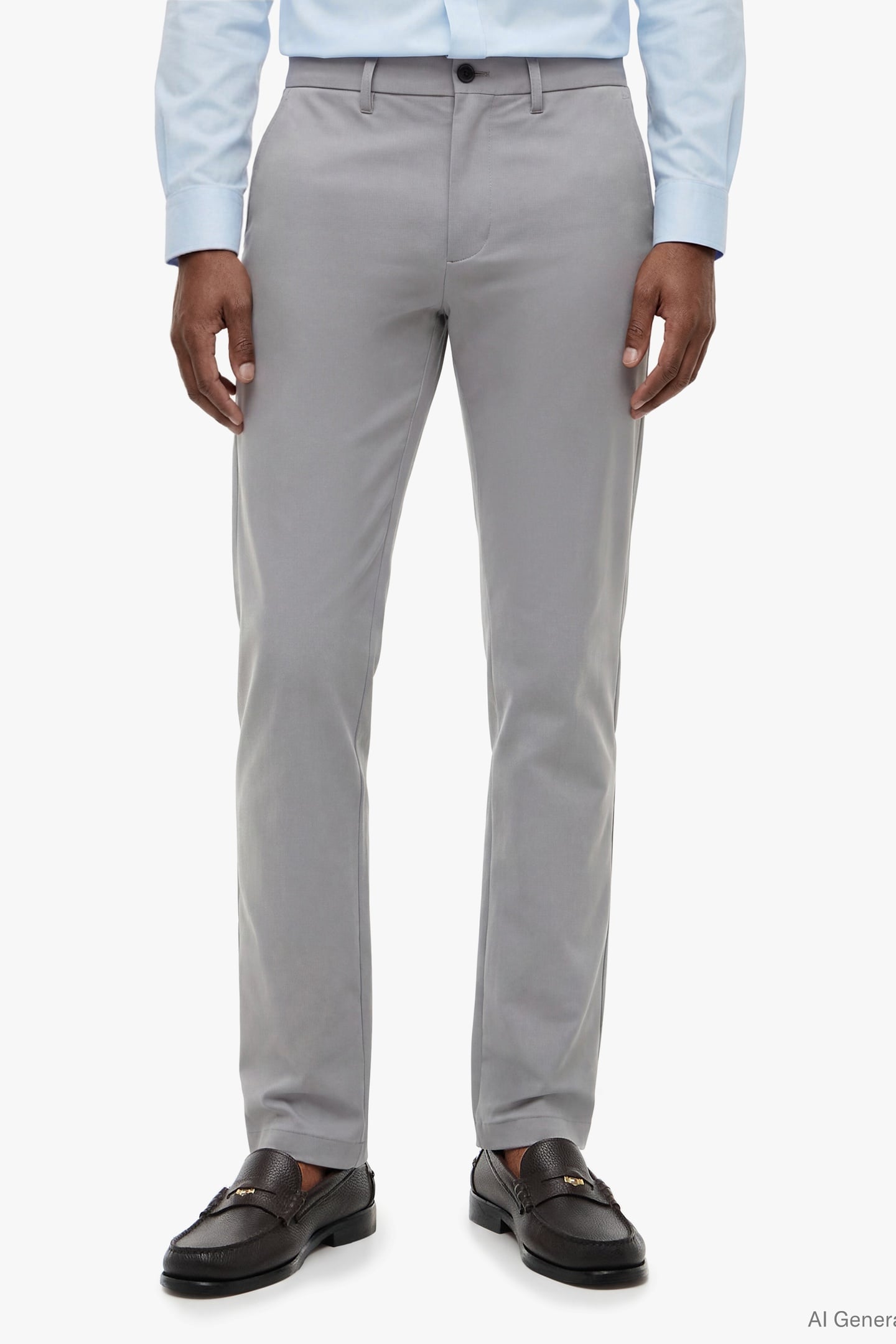 DENTON KNIT TECH CHINO GREY ASPHALT 2