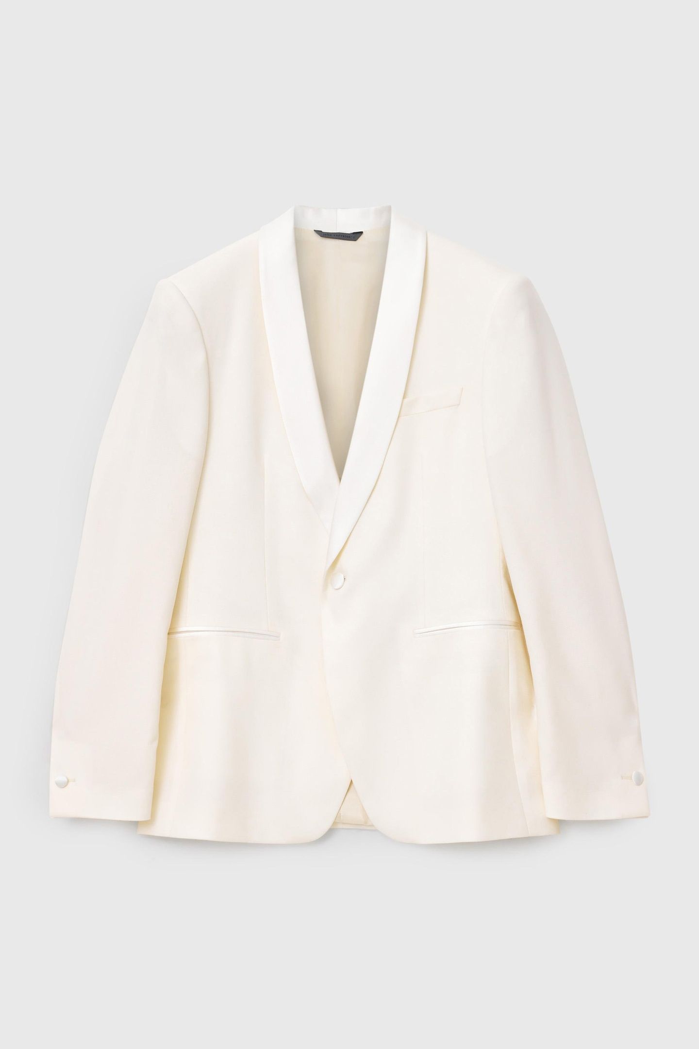PINO JACKET - AUSTIN FIT - ONE BUTTON SH IVORY 2