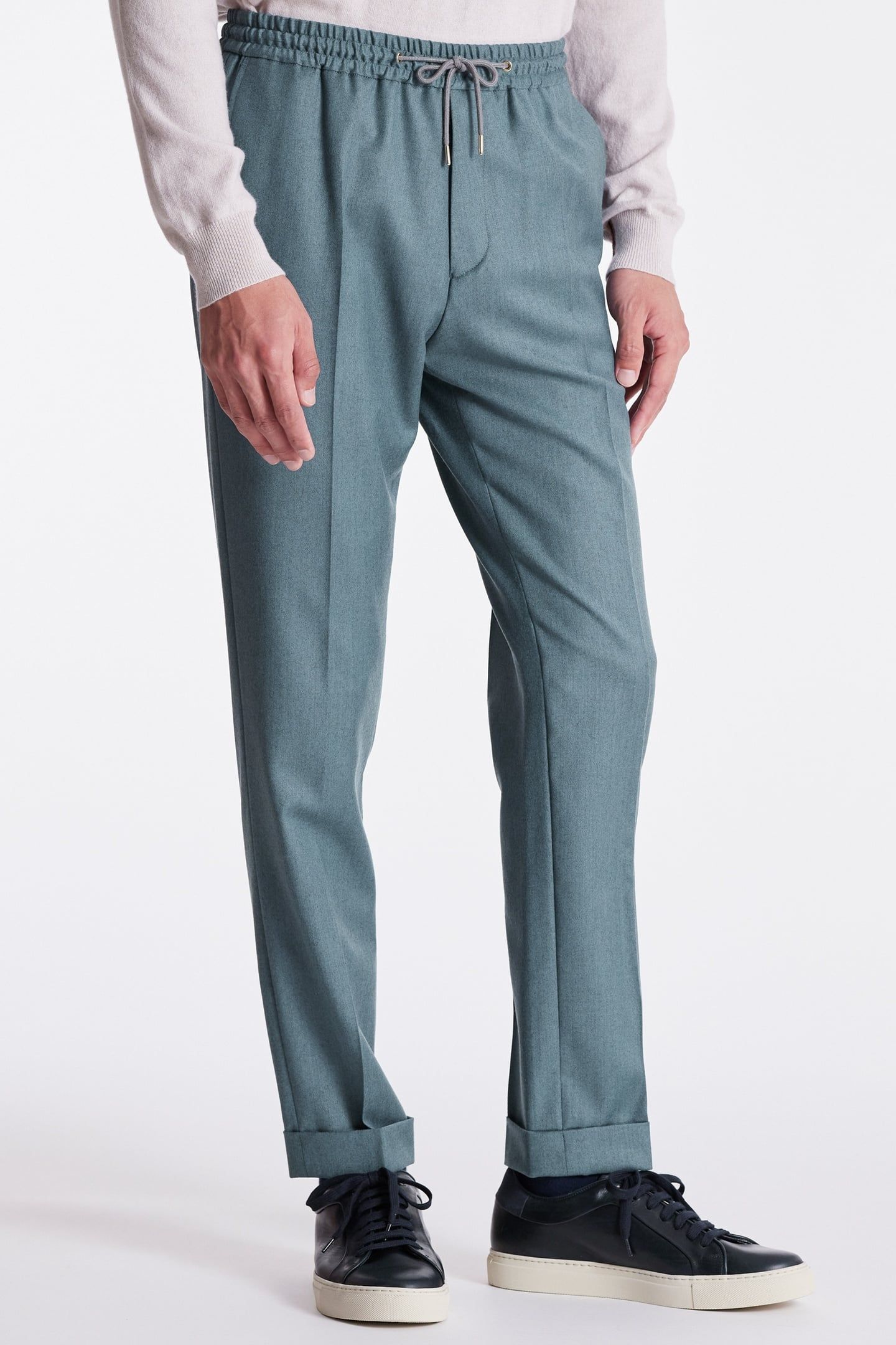 GENTS DRAWCORD TROUSER BLUE 1