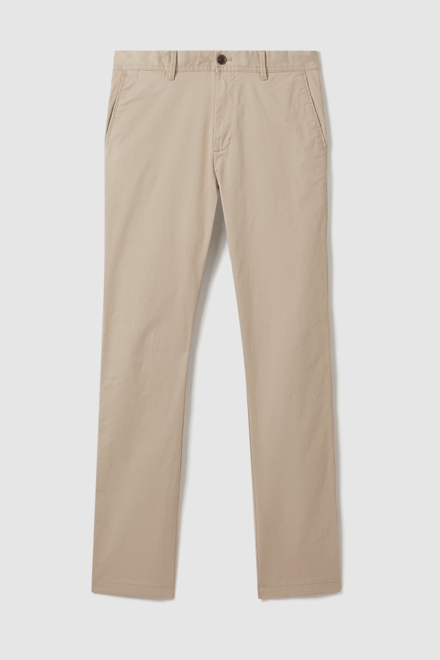 WASHED SLIM FIT CHINO STONE 4