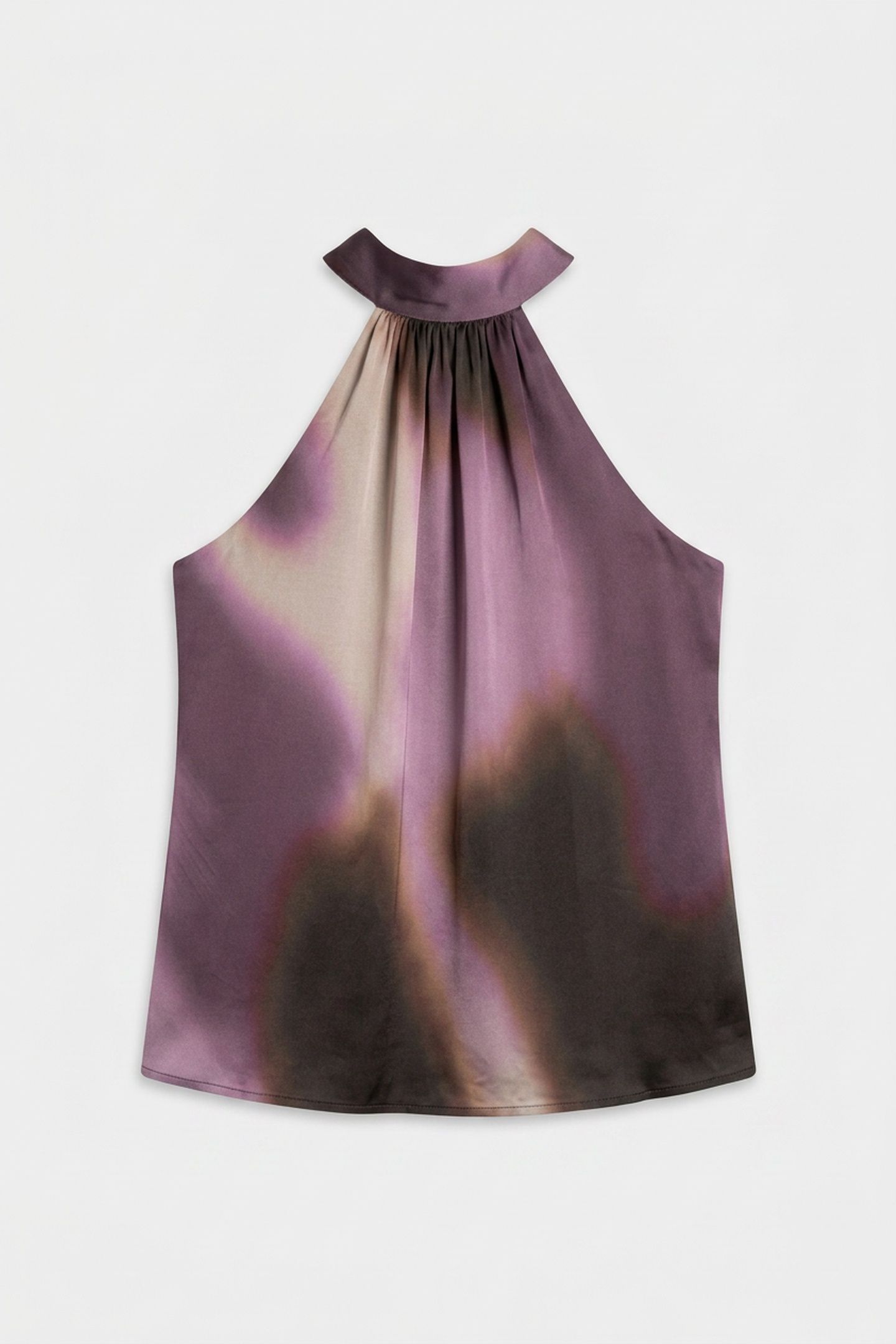 ELISA HALTER NECK PR WINTERY LIGHTS PURPL 3
