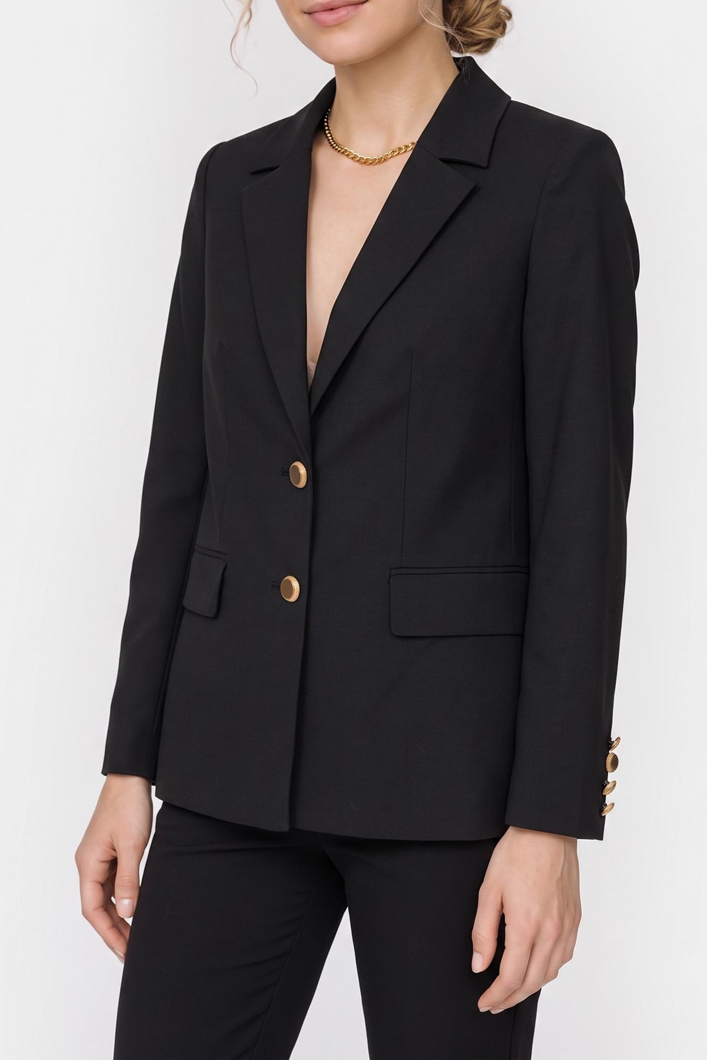 IRINA BLAZER JET BLACK A996 1