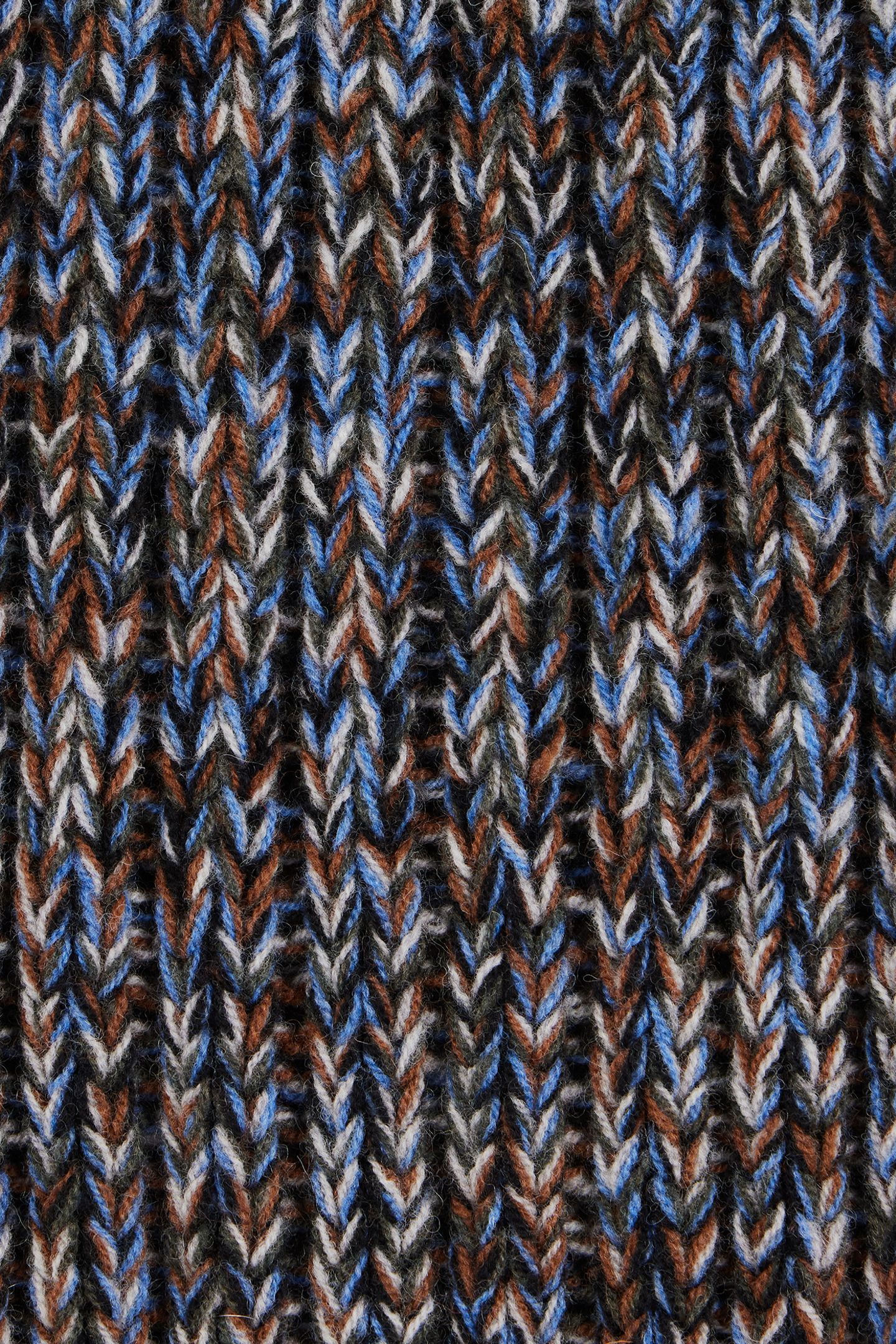 MEN SCARF CHUNKY TWISTED SLATE 6