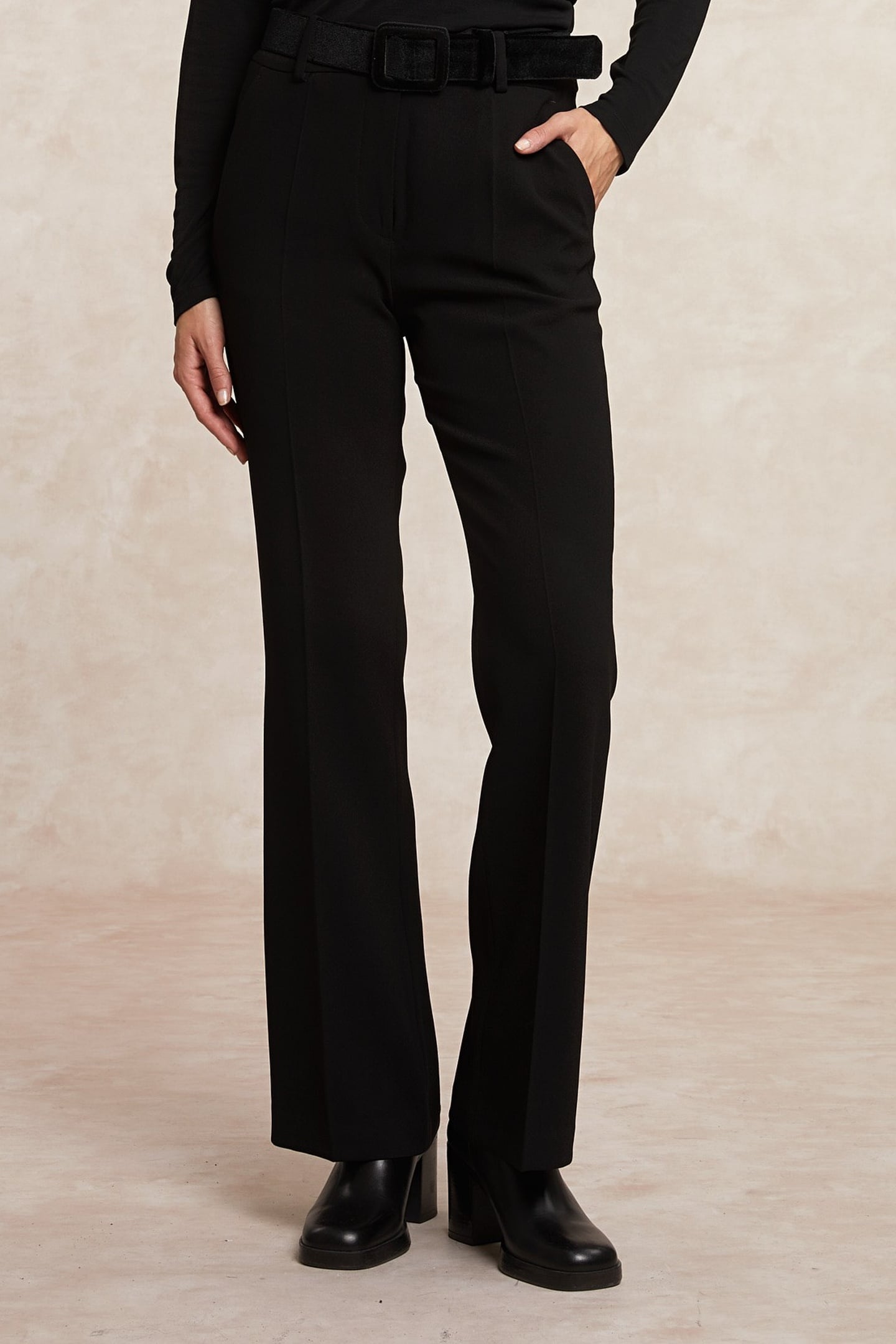 CLASSIC PANT CREPE BLACK 3