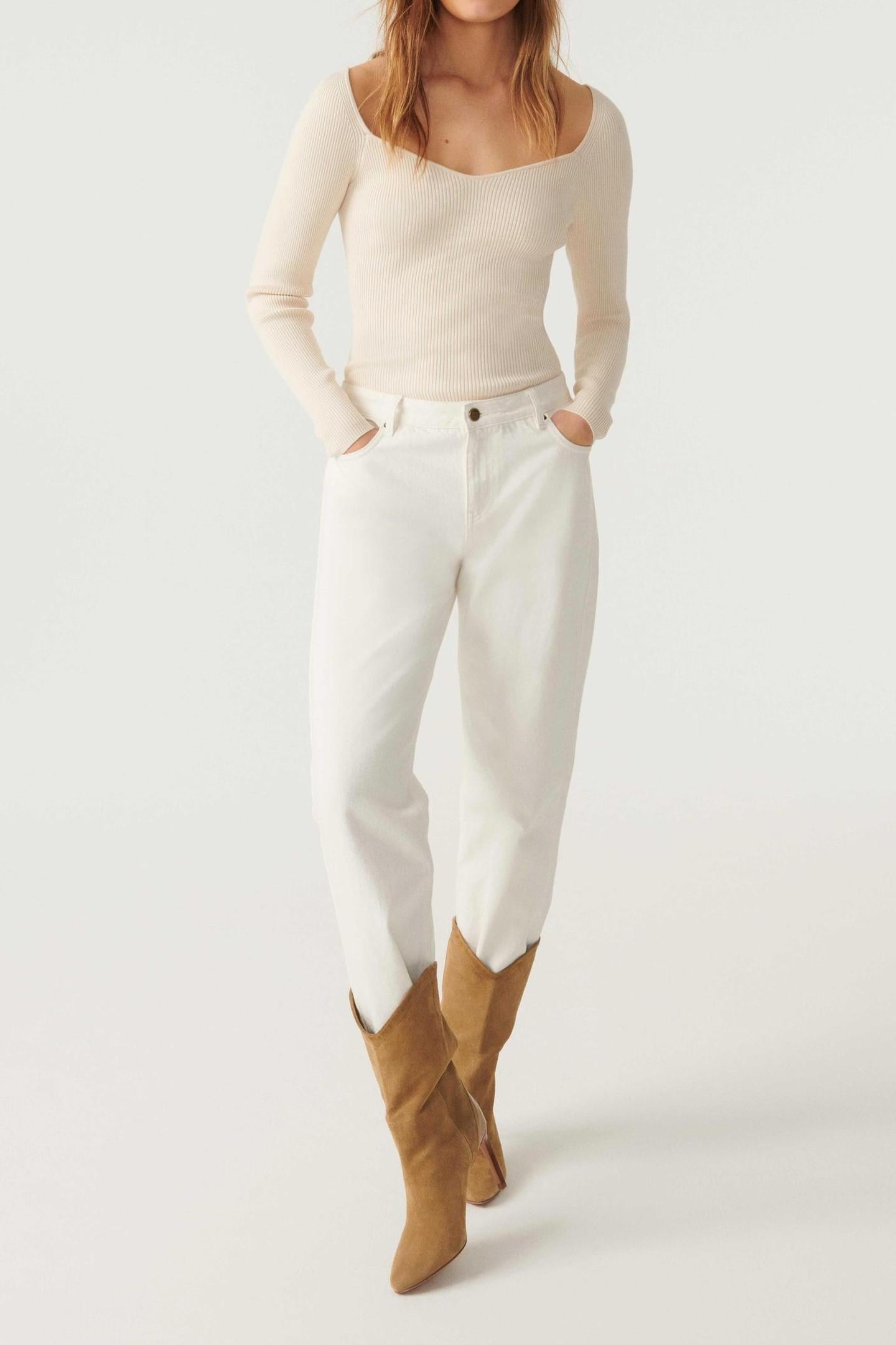 LONG SLEEVES KNIT ECRU 4
