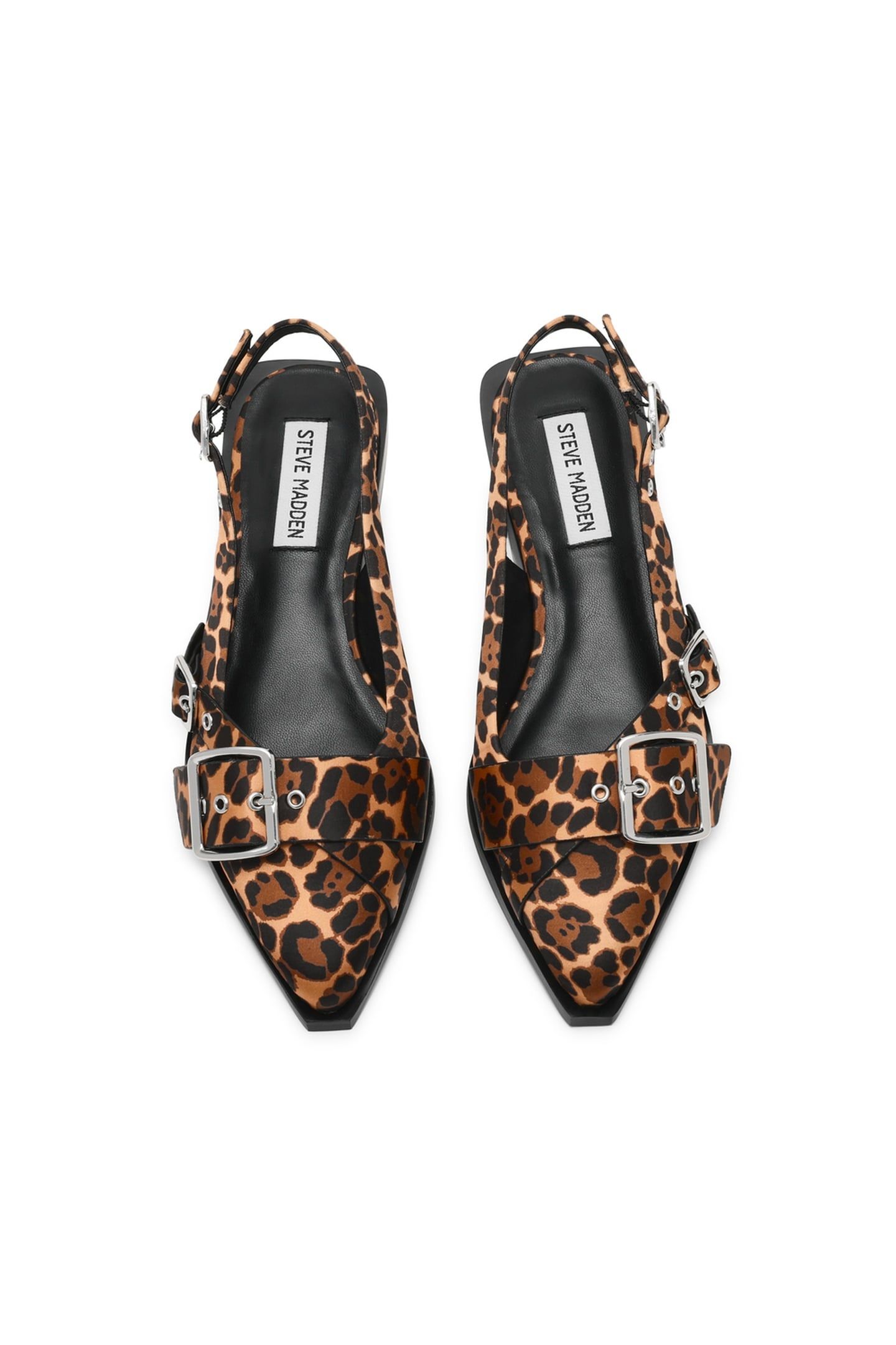 GREZLY PUMPS LEOPARD SATIN 4