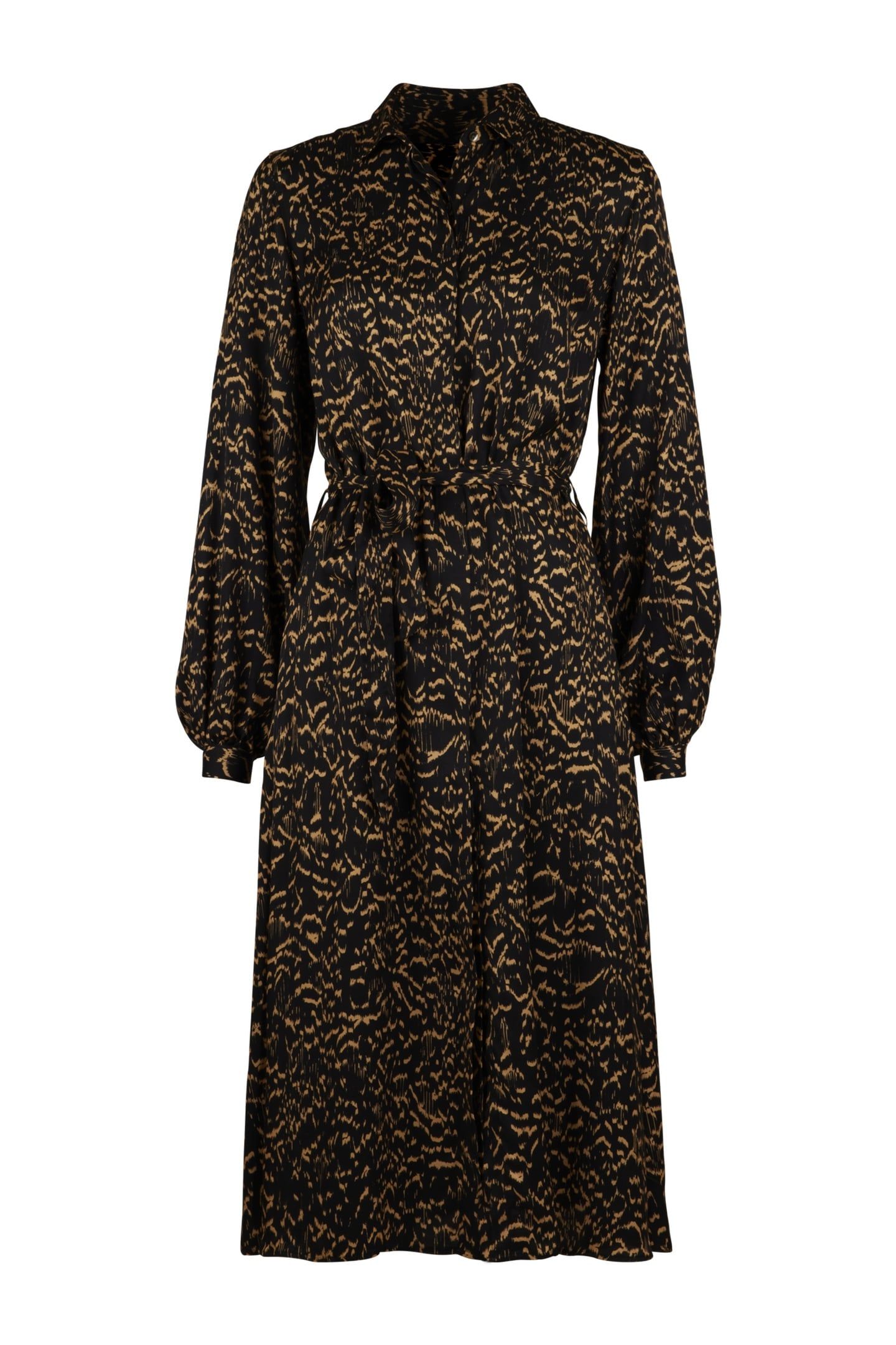 FILIPPA DRESS BLACK PATTERN 1