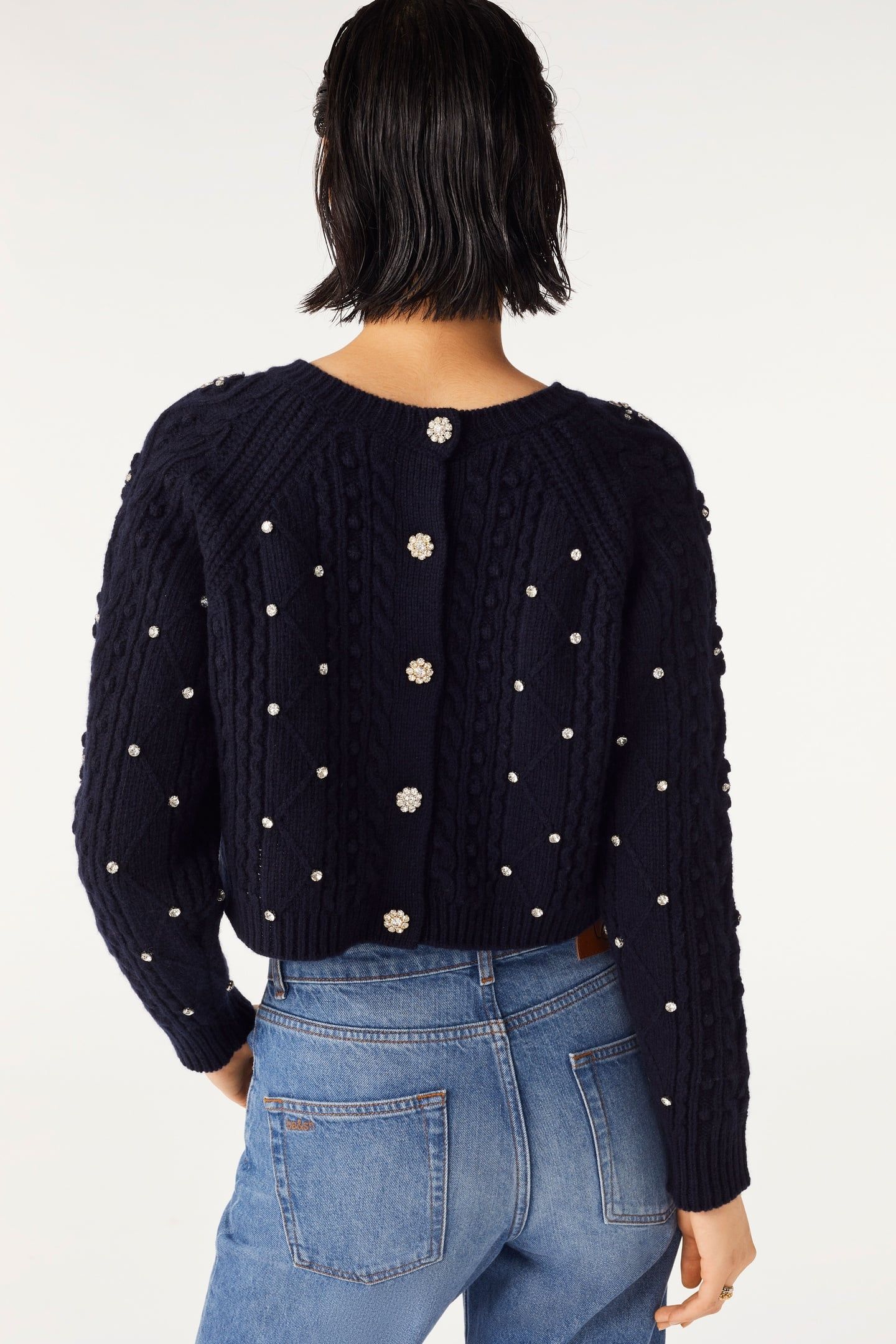 SHORT SLEEVES KNIT NAVY 2