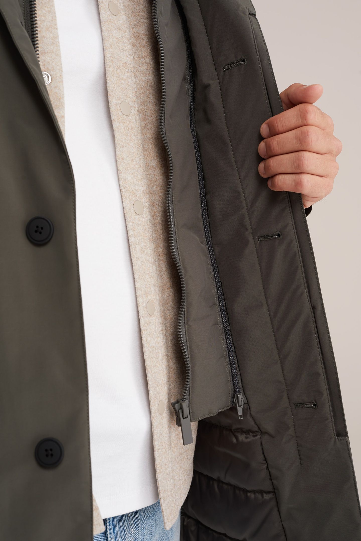 COAT GREYISH GREEN 5