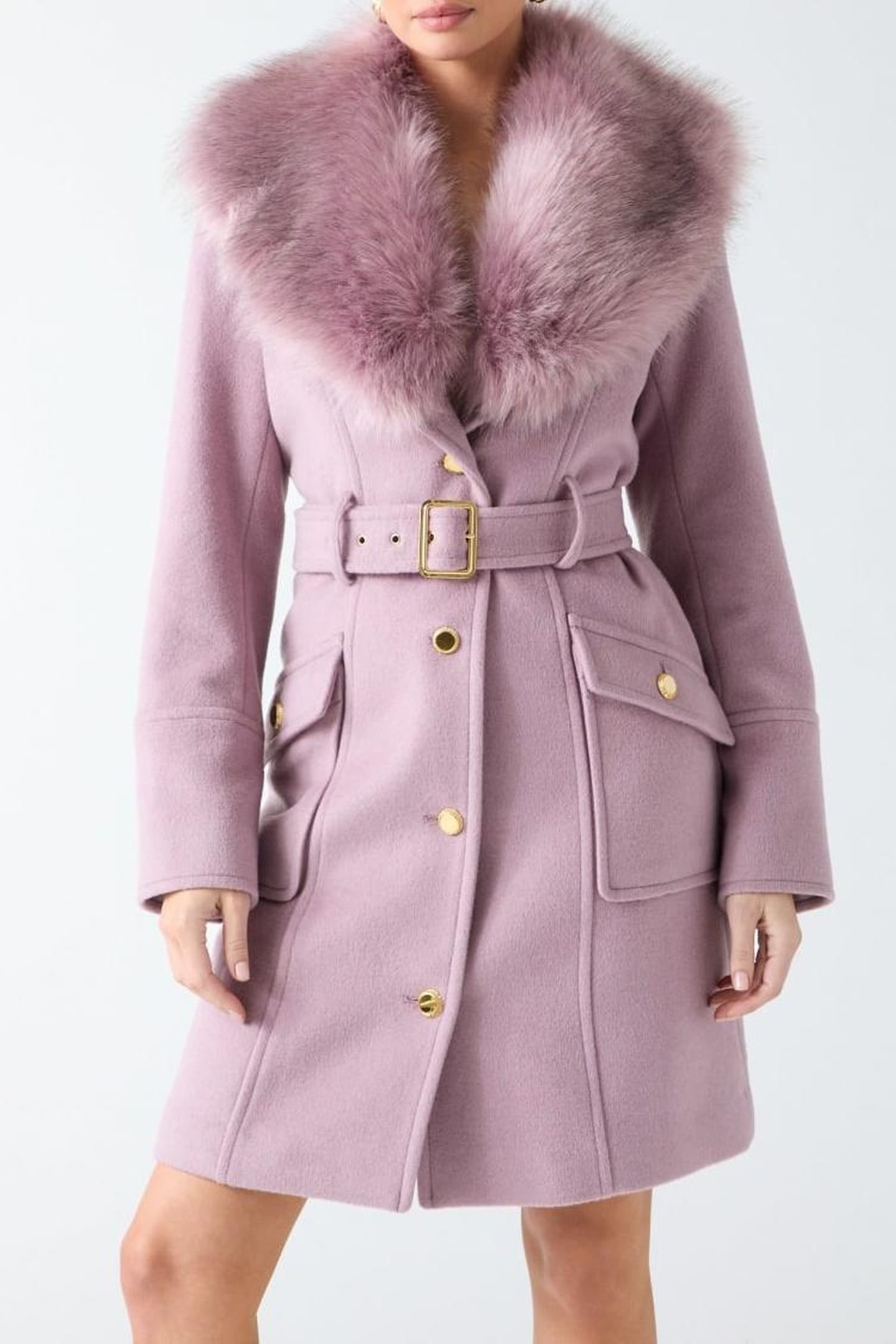 NEW ALICE COAT MAUVE BERRY 4