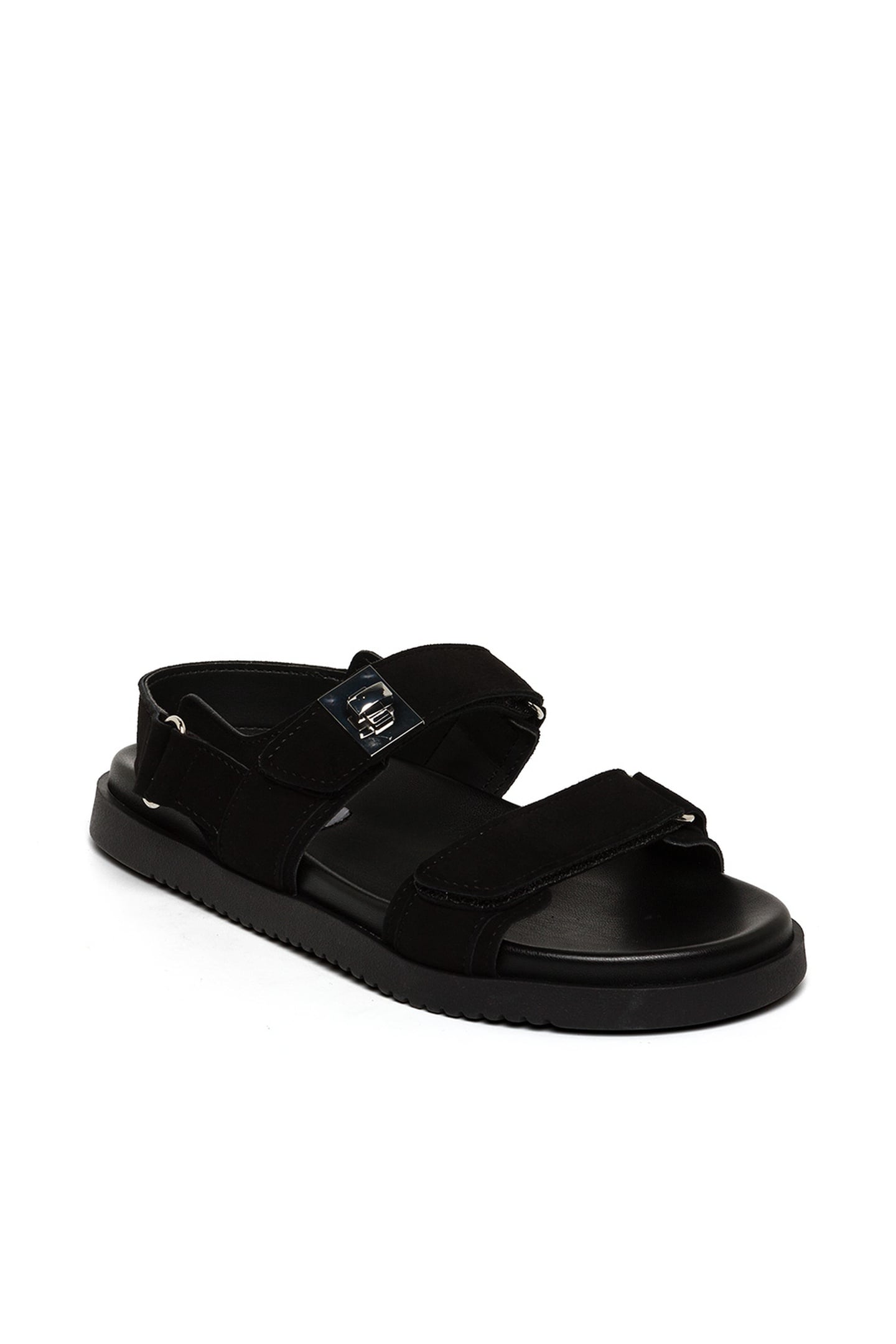 MONA-E SANDALS BLACK SUEDE 2
