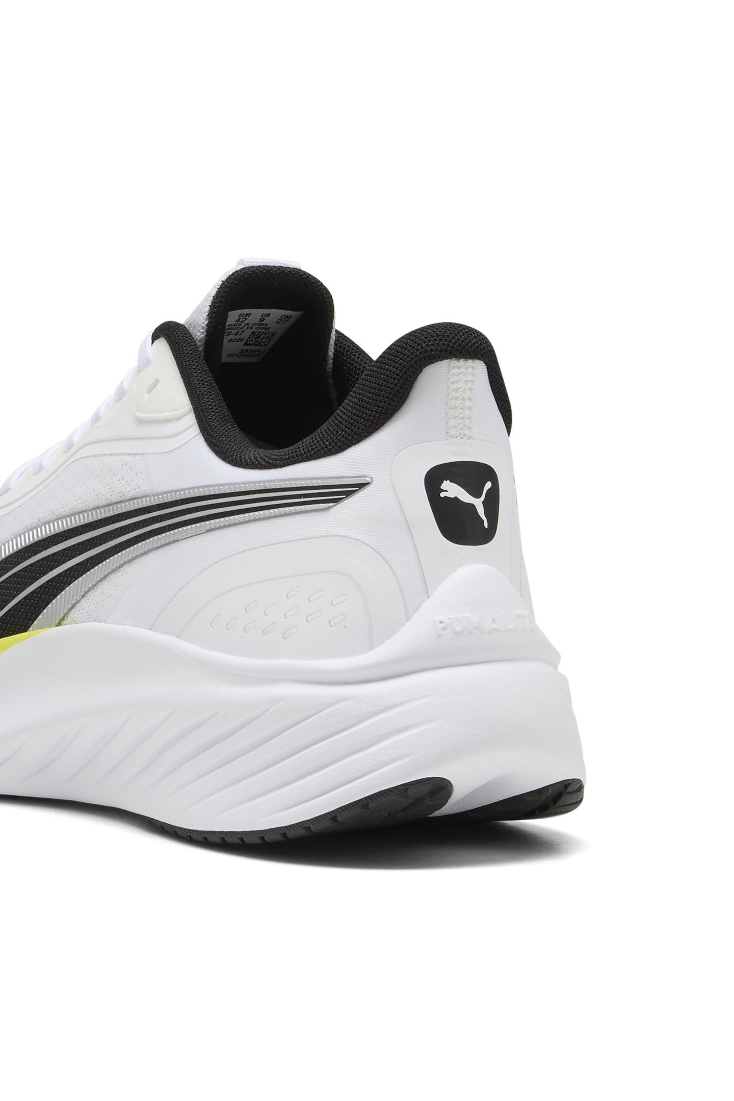 UNISEX POUNCE LITE WHITE-SILVER-BLACK 4