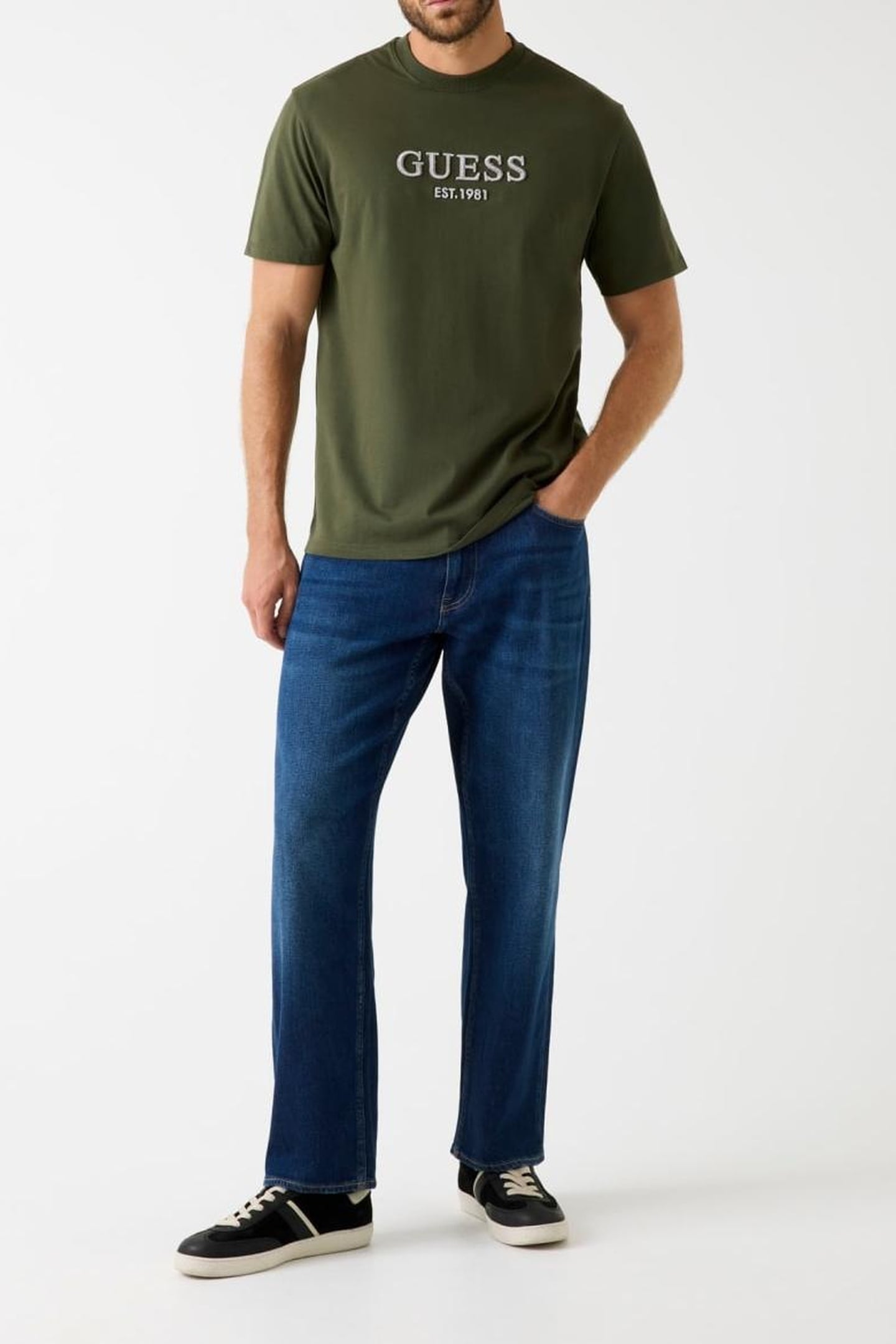 CN SS EMBROIDERY LOG GREEN DEPTHS 1
