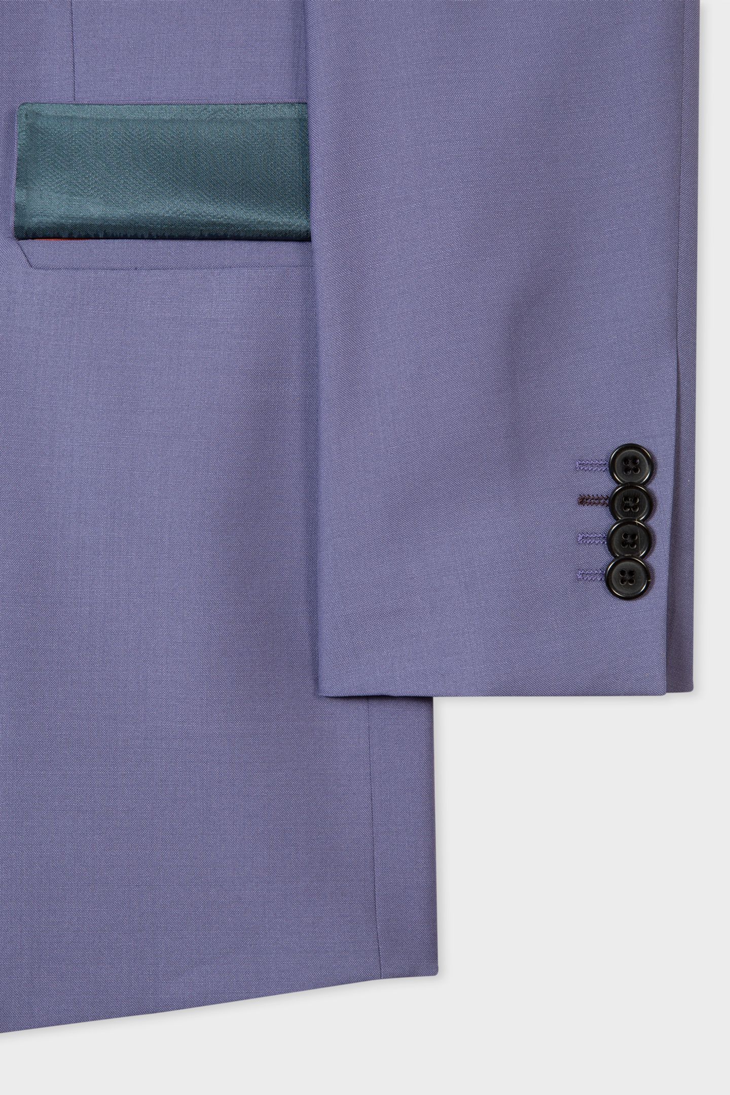 MENS SLIM FIT 2BTN SUIT VIOLET 6