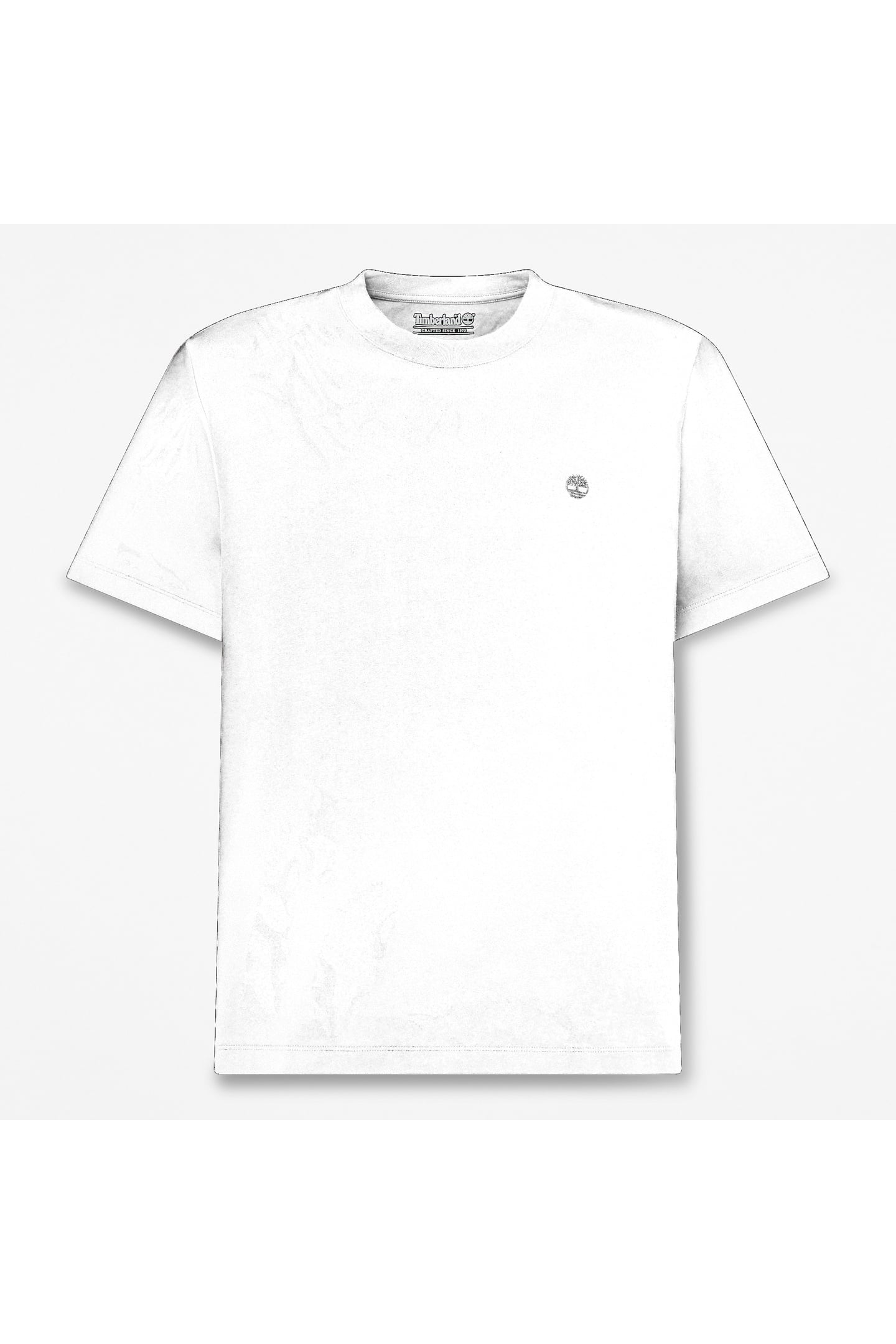OYSTER RIVER CHEST LOGO SS TEE REG BLACK 3