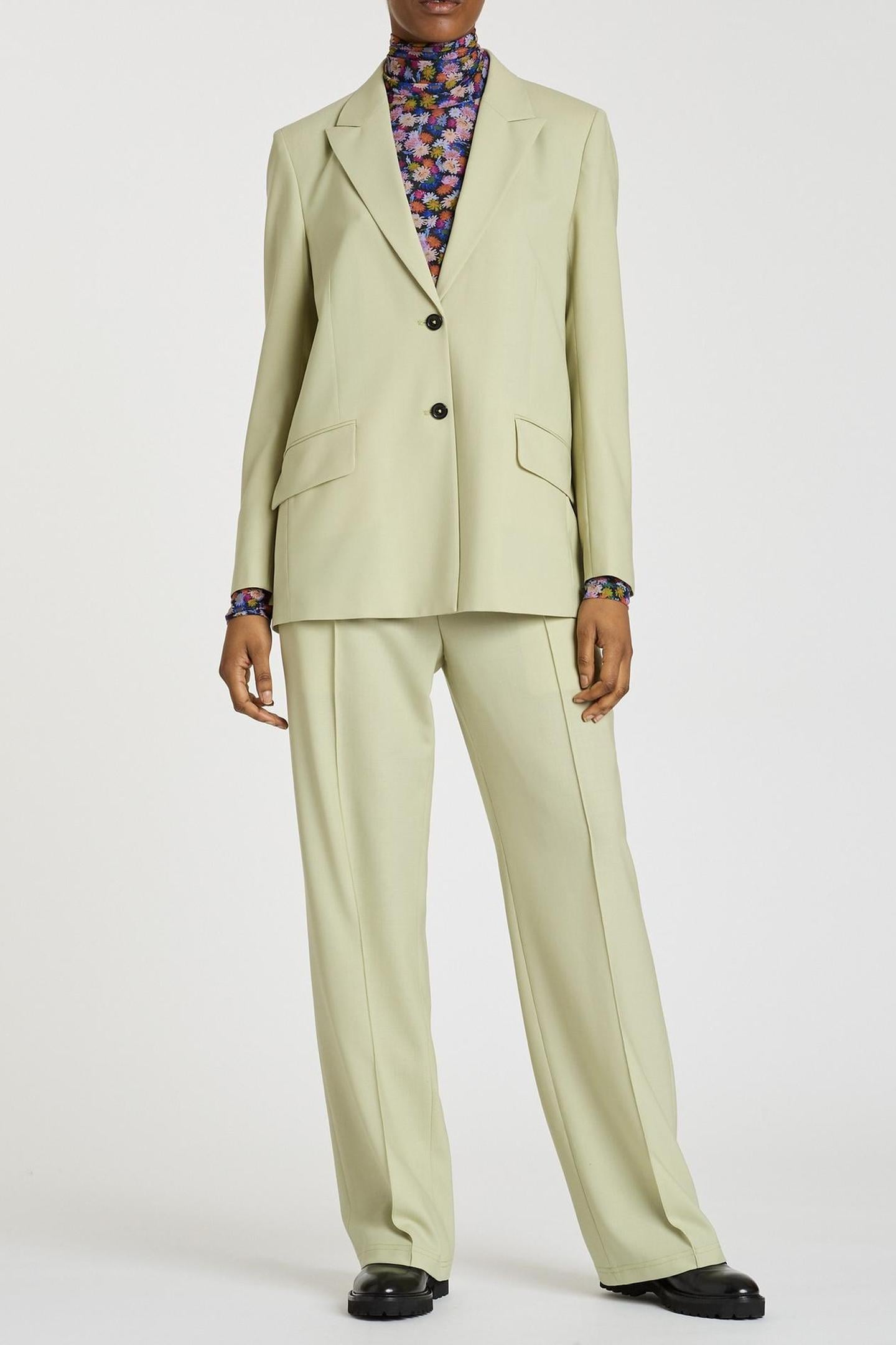 WOMENS TROUSERS LIME GREEN 2