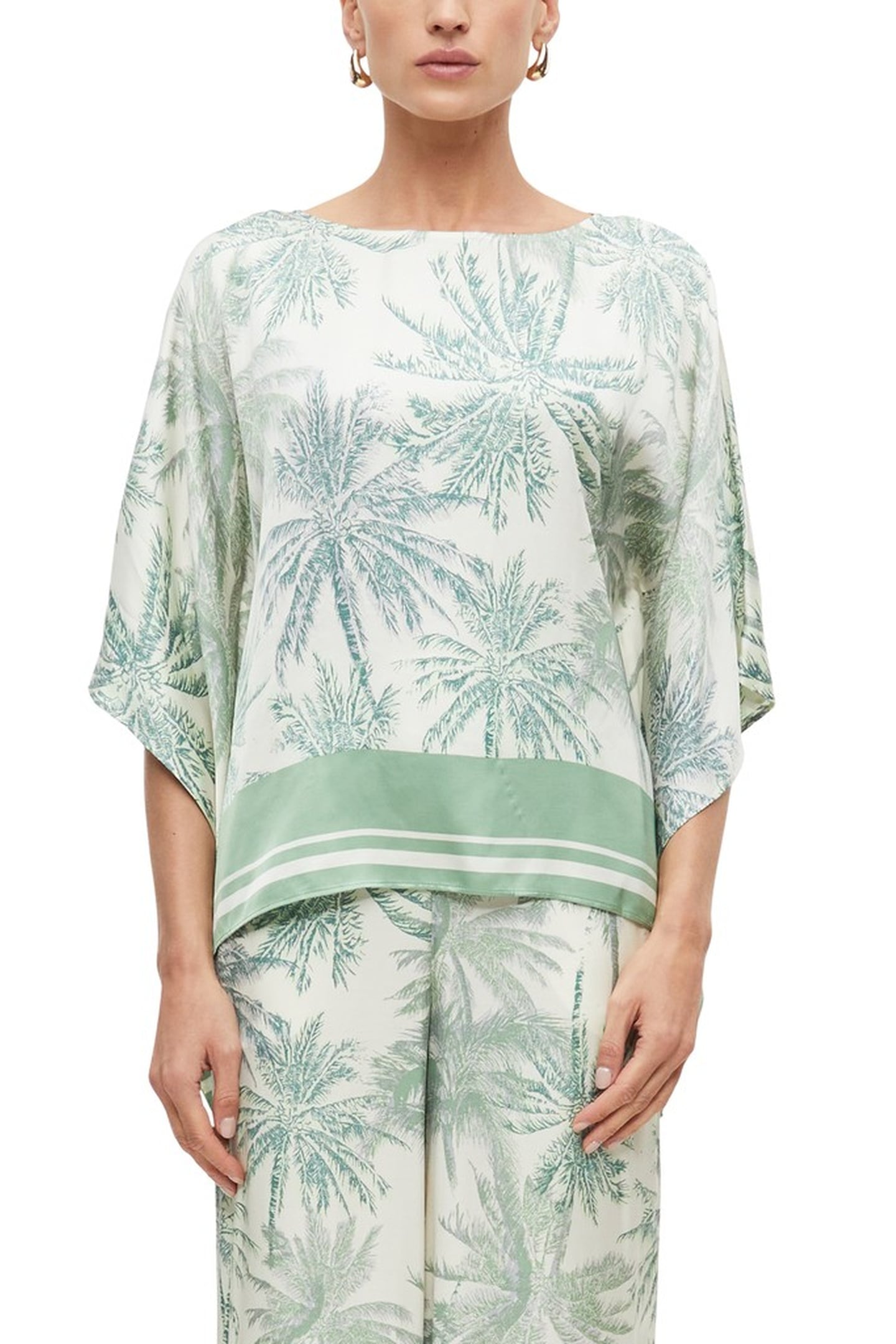 S.OLIVER BLOUSES GREEN 1